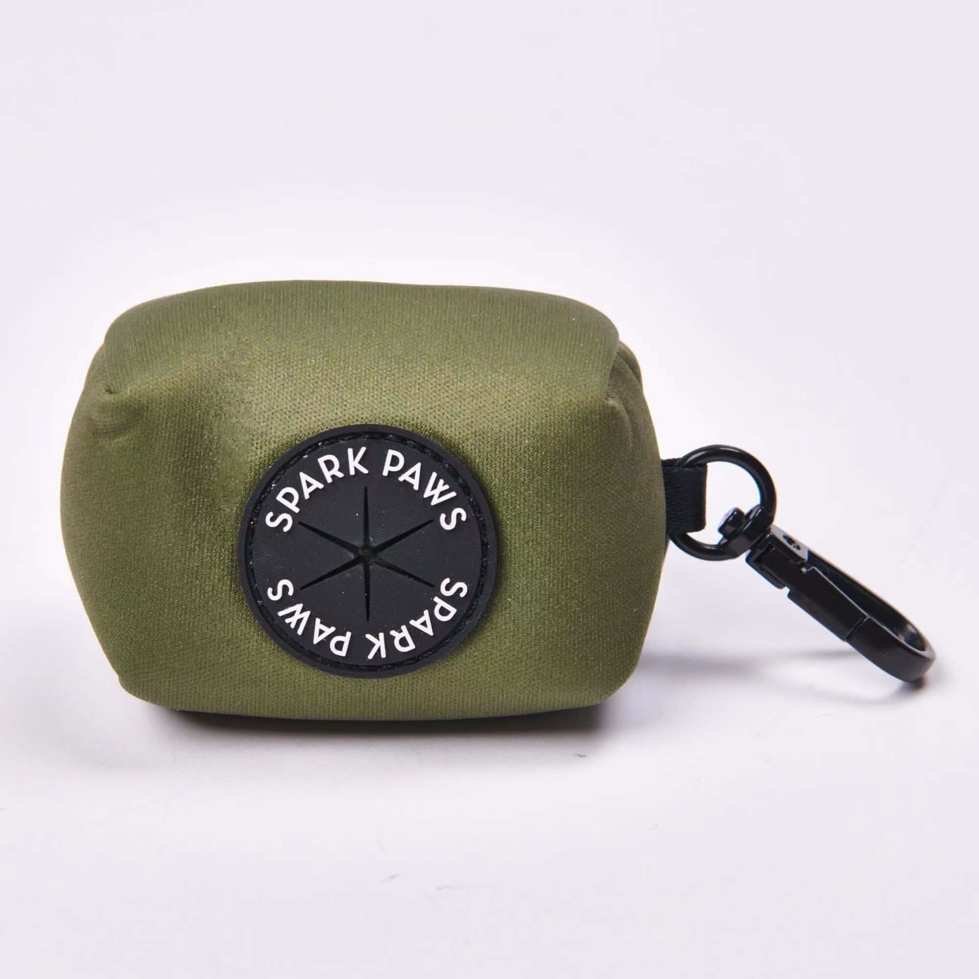 Leash and Poop Bag Holder Set - Army Green - Image 7