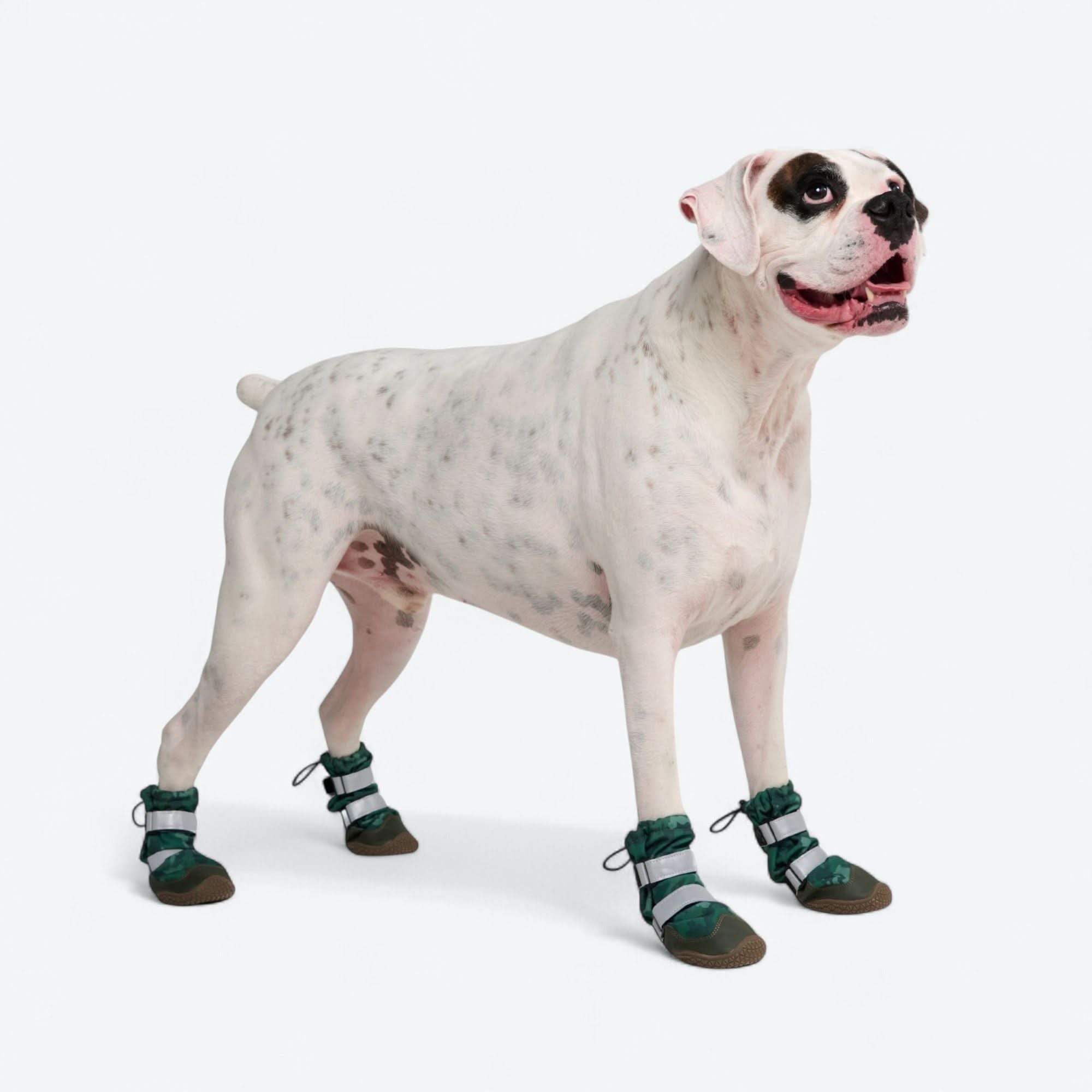 Dog Rainboots. Waterproof Dog Shoes - Green Camo - Image 5