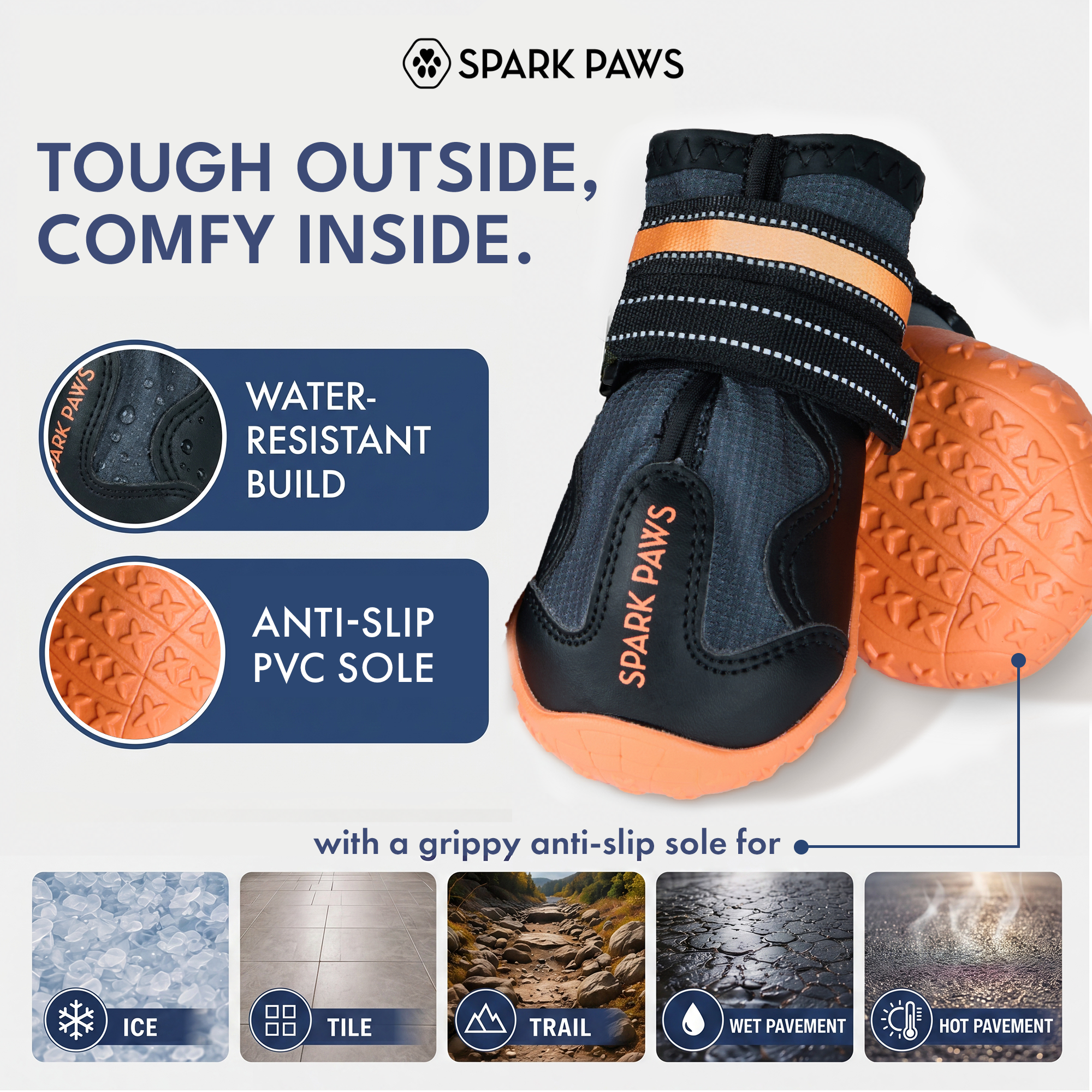 365 All-Season Dog Shoe 4PC Set - Image 23