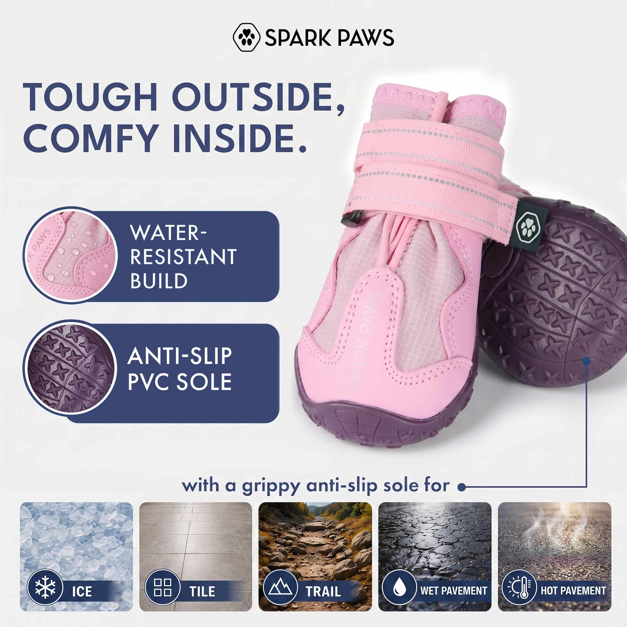 365 All-Season Dog Shoe 4PC Set - Image 17