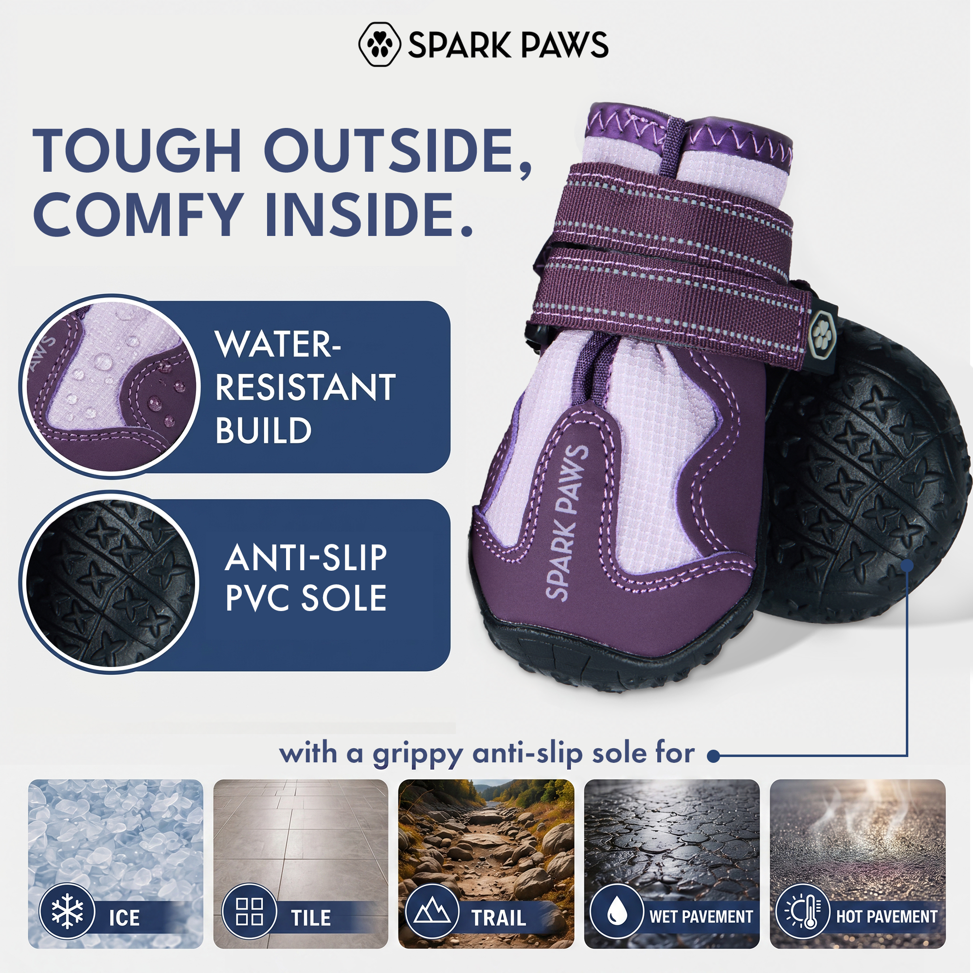 365 All-Season Dog Shoe 4PC Set - Image 11