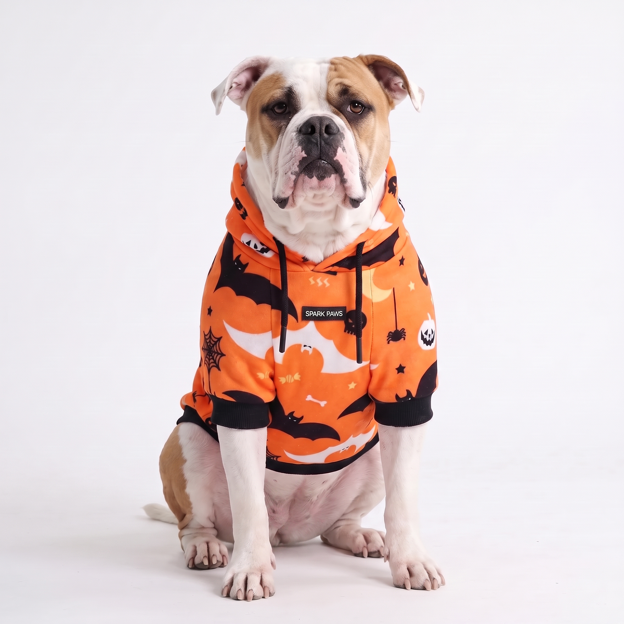 Halloween Dog Hoodie - Orange - Image 8