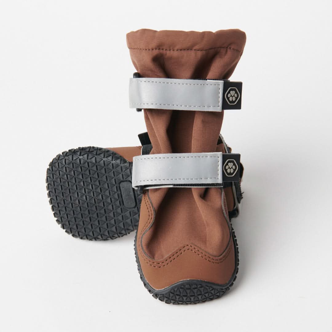 Dog Rainboots. Waterproof Dog Shoes - Brown - Image 7