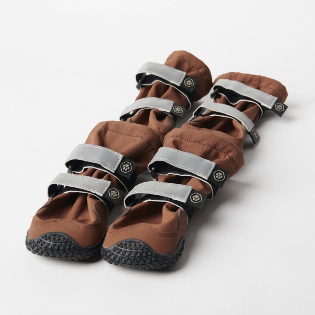 Dog Rainboots. Waterproof Dog Shoes - Brown - Image 6