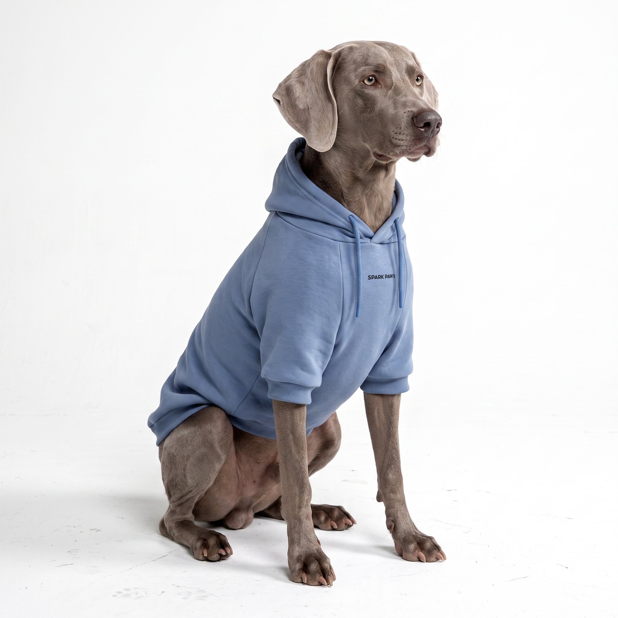 Essential Dog Hoodie - Slate Blue - Image 7