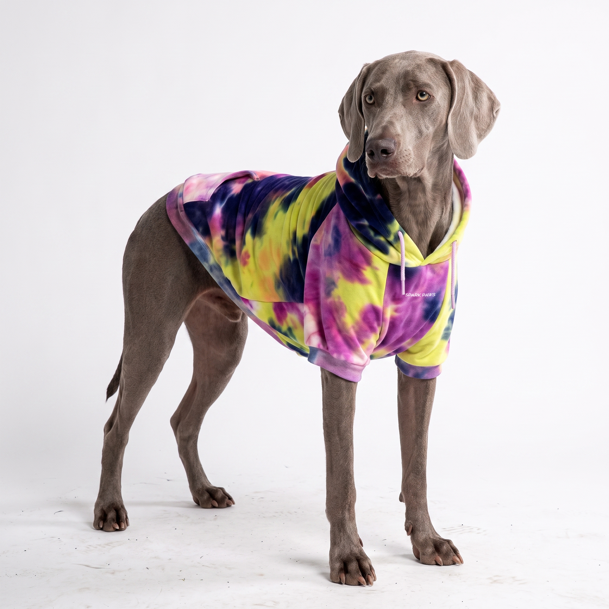 Velvet Dog Hoodie - Berry Lemonade - Image 7