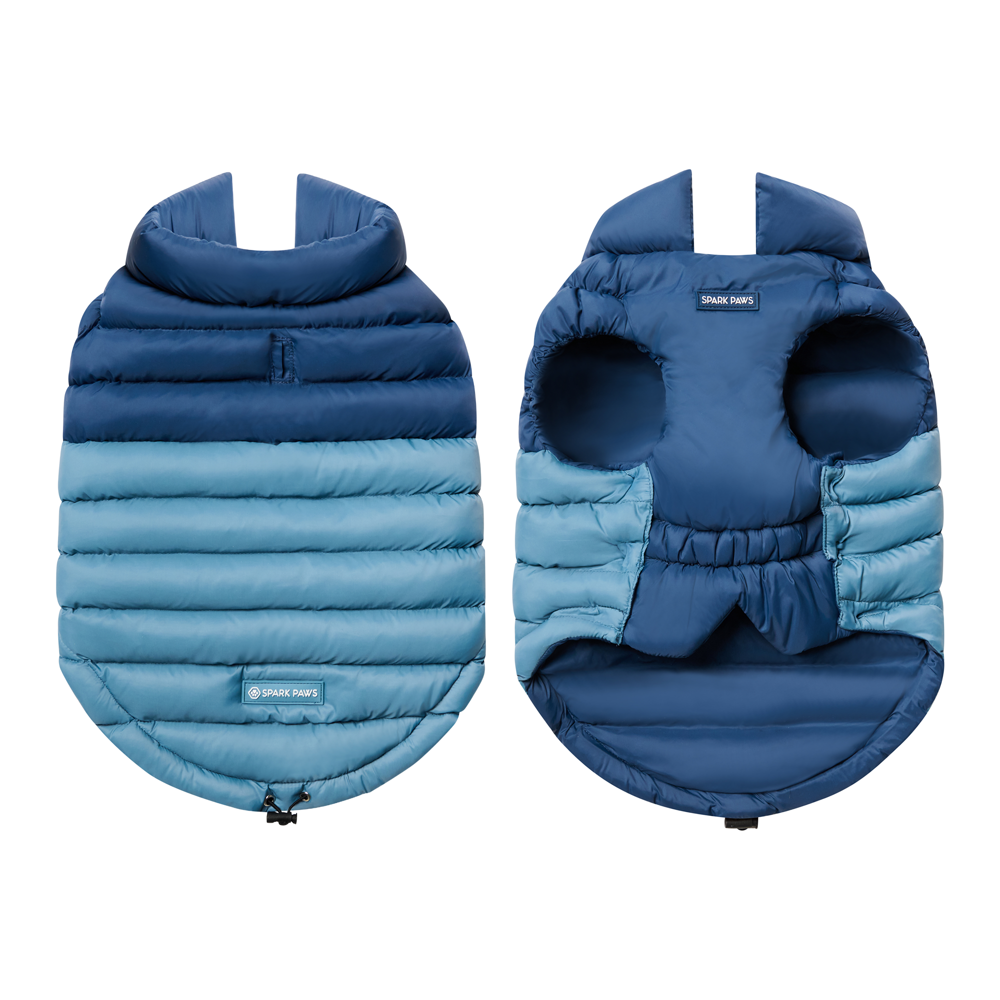 PuffShield Winter Jacket - Blue - Image 5