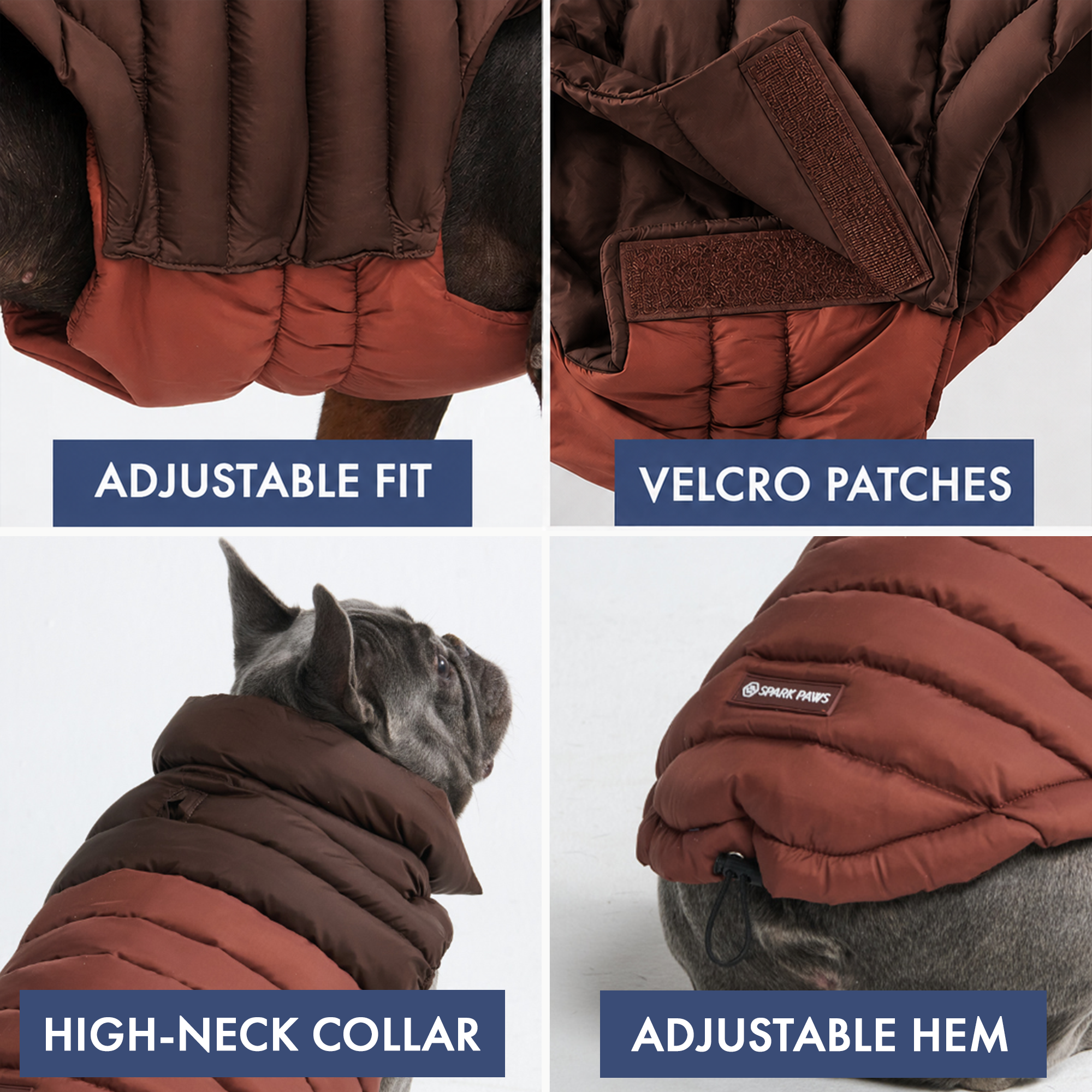 PuffShield Winter Jacket - Brown - Image 6