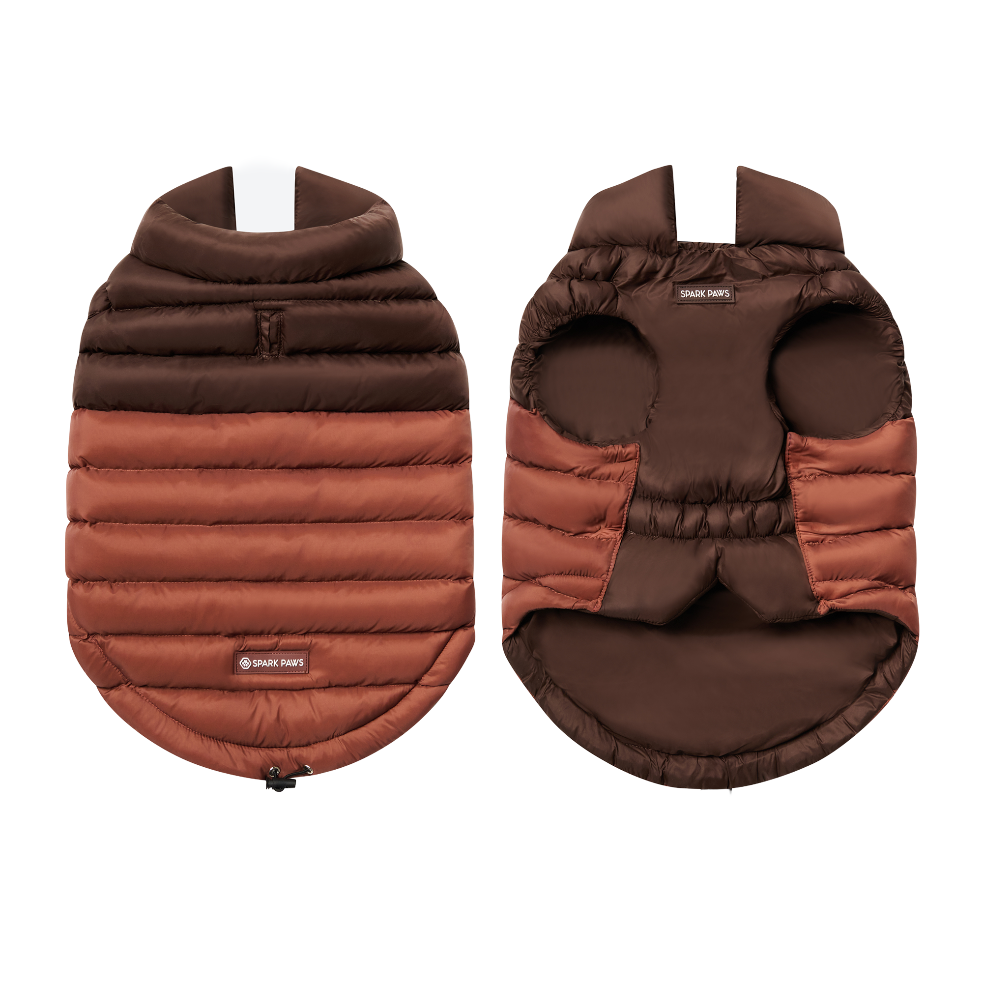 PuffShield Winter Jacket - Brown - Image 5