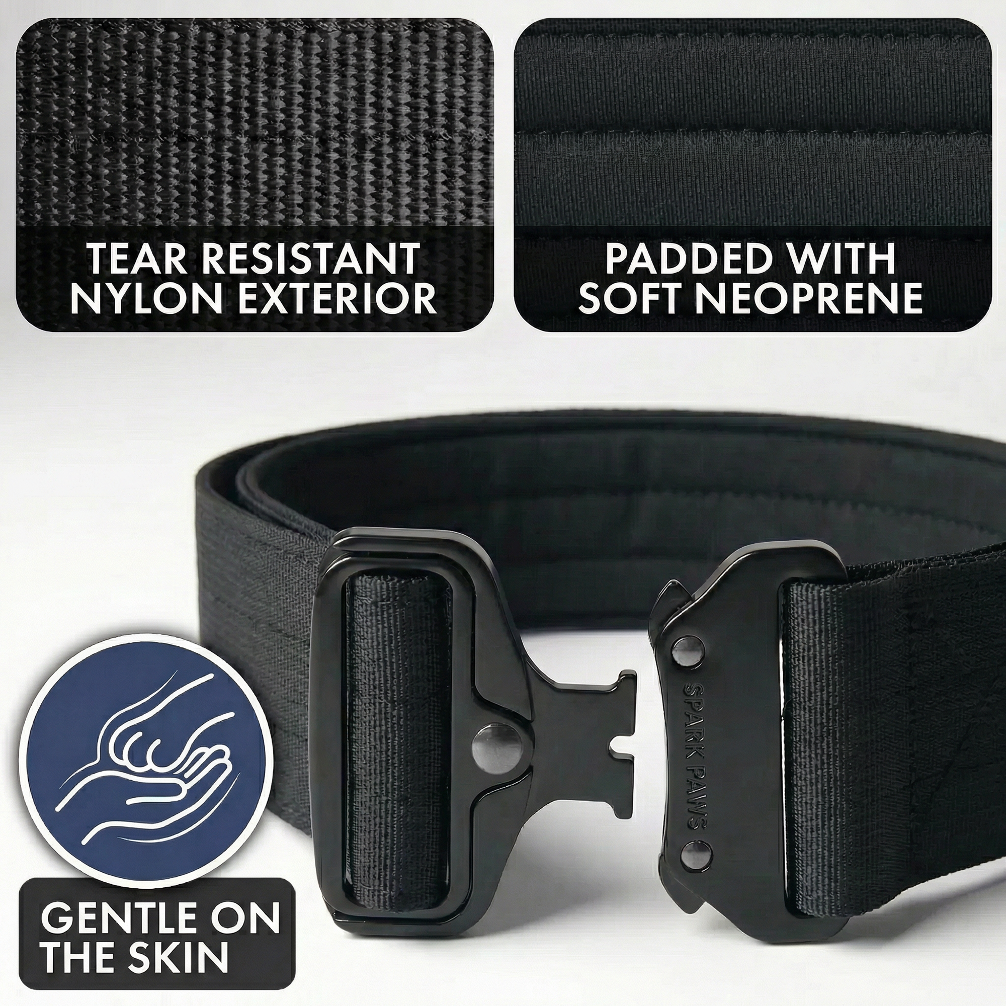 Comfort Control Collar and Multipurpose Leash Set - Black - Image 5