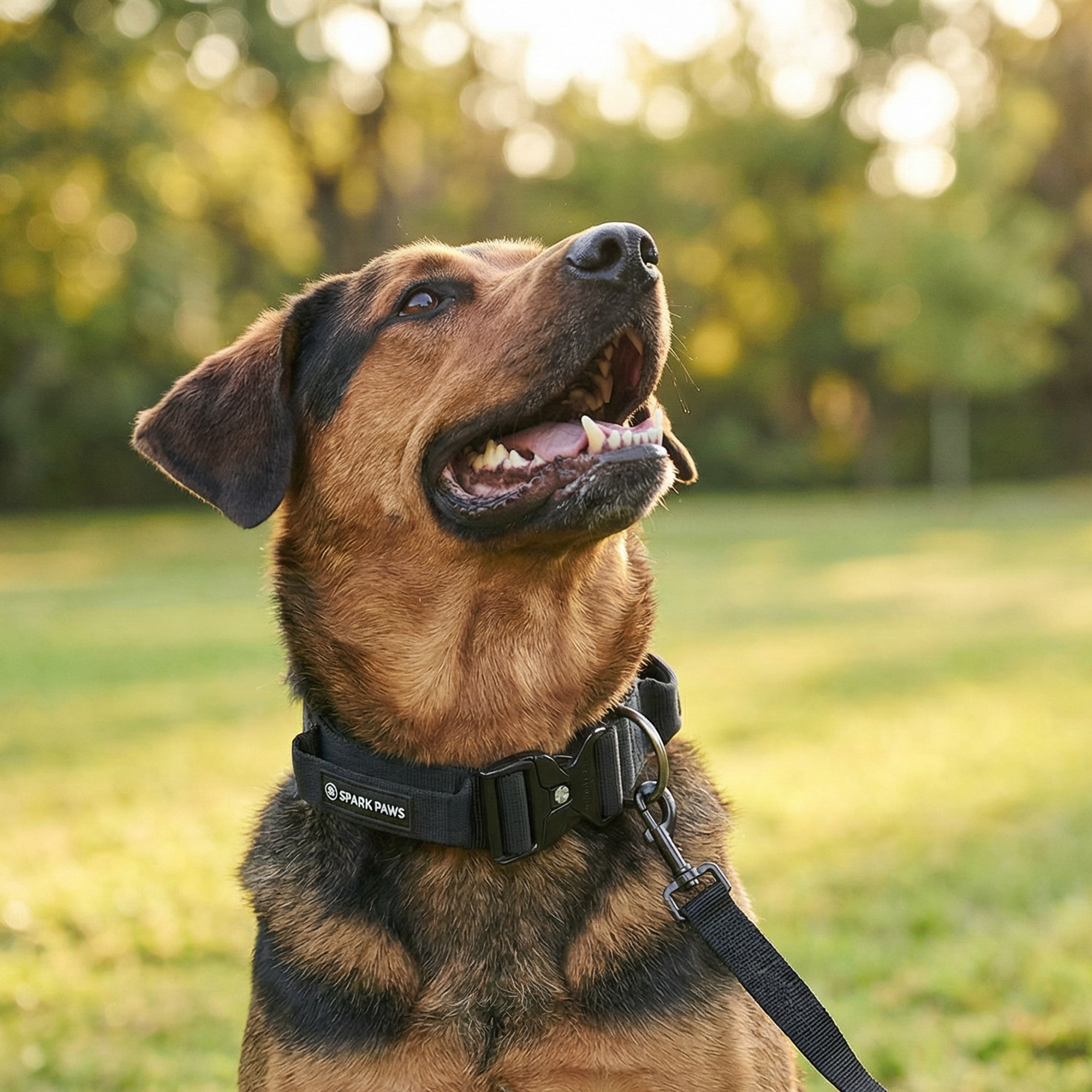 Comfort Control Collar and Multipurpose Leash Set - Black - Image 7