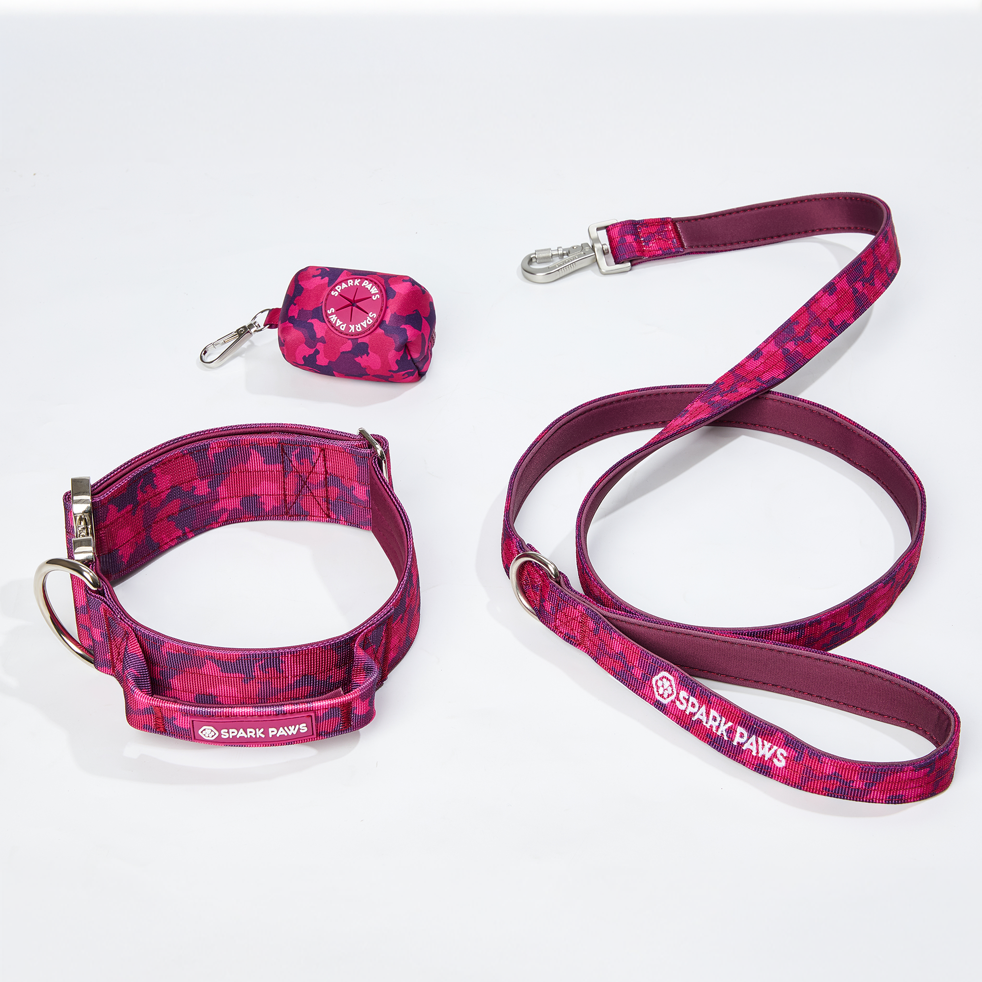 Comfort Control Collar Set - Fuchsia Camo