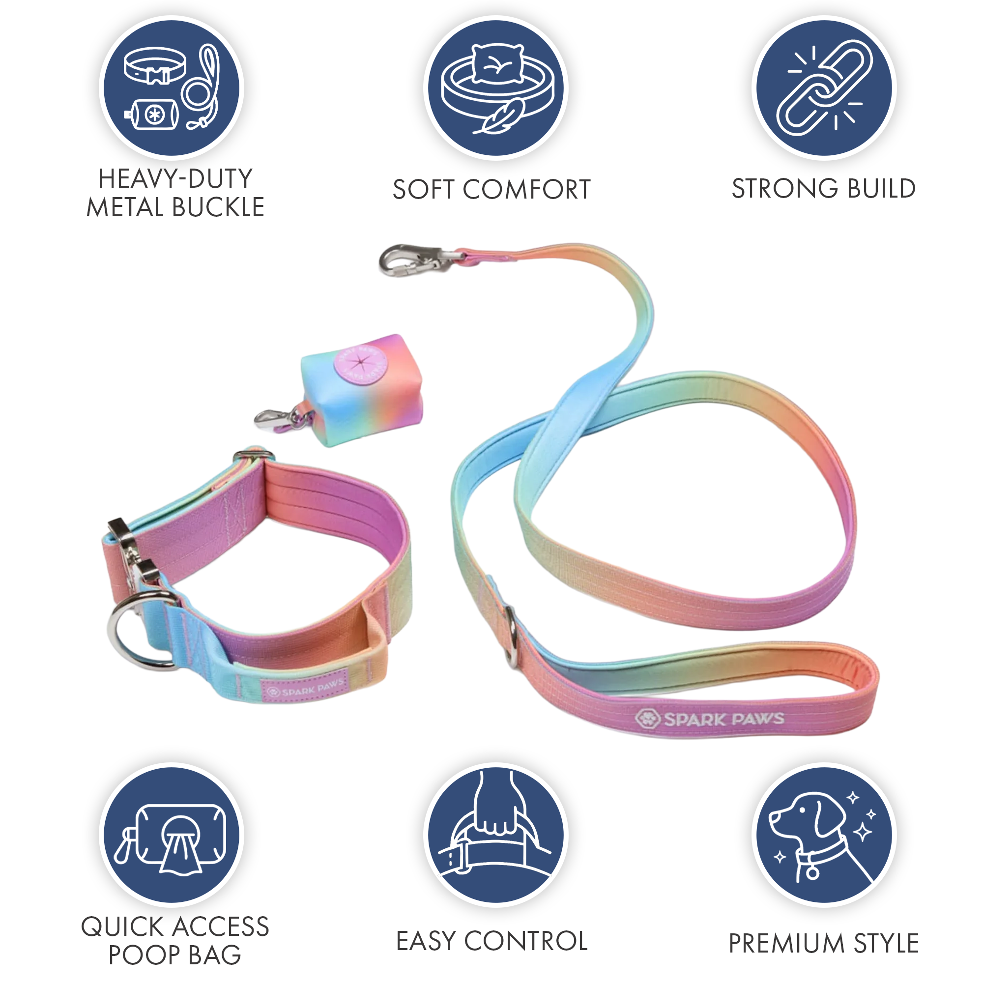 Comfort Control Collar Set - Pastel Icing - Image 3
