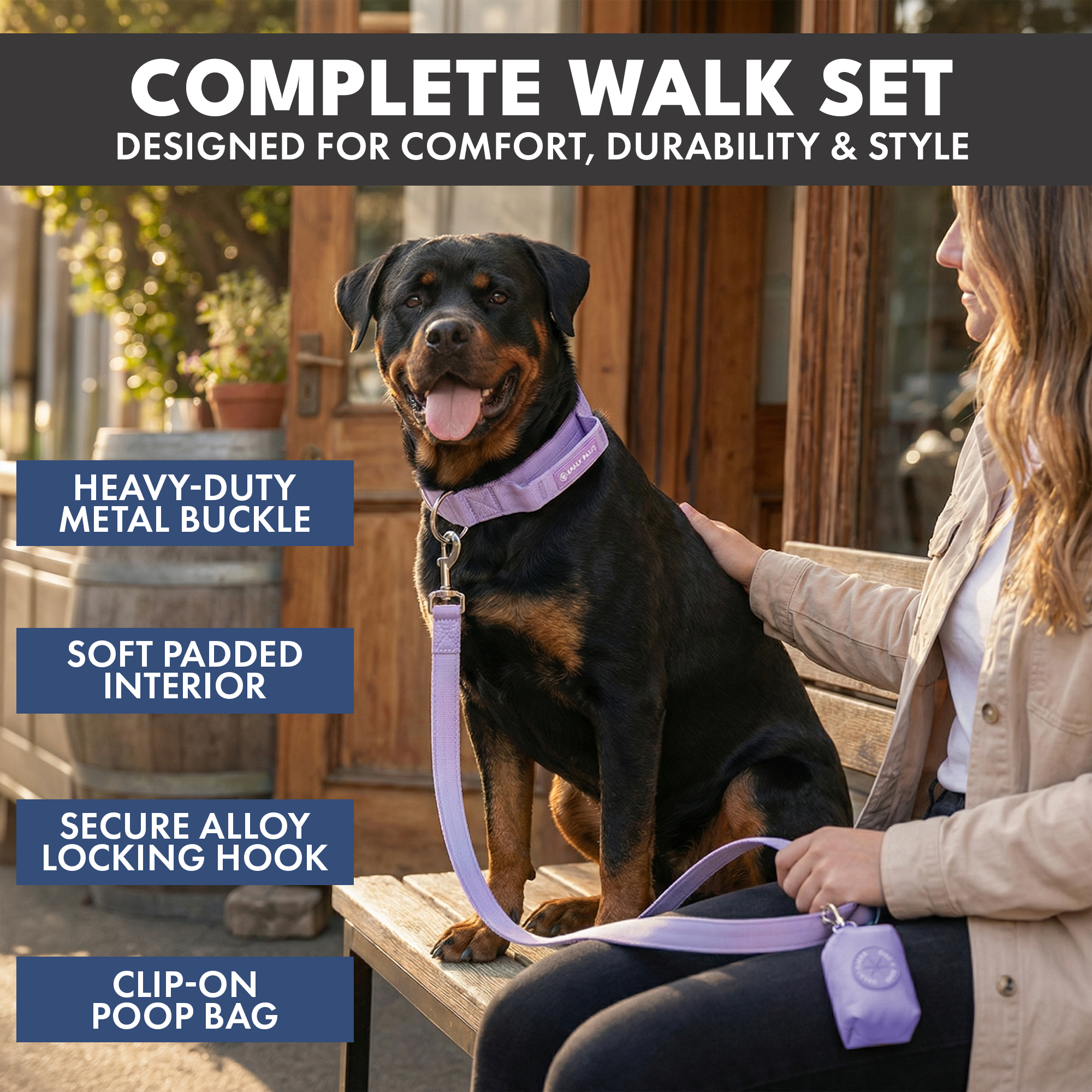 Comfort Control Collar Set - Lilac - Image 4