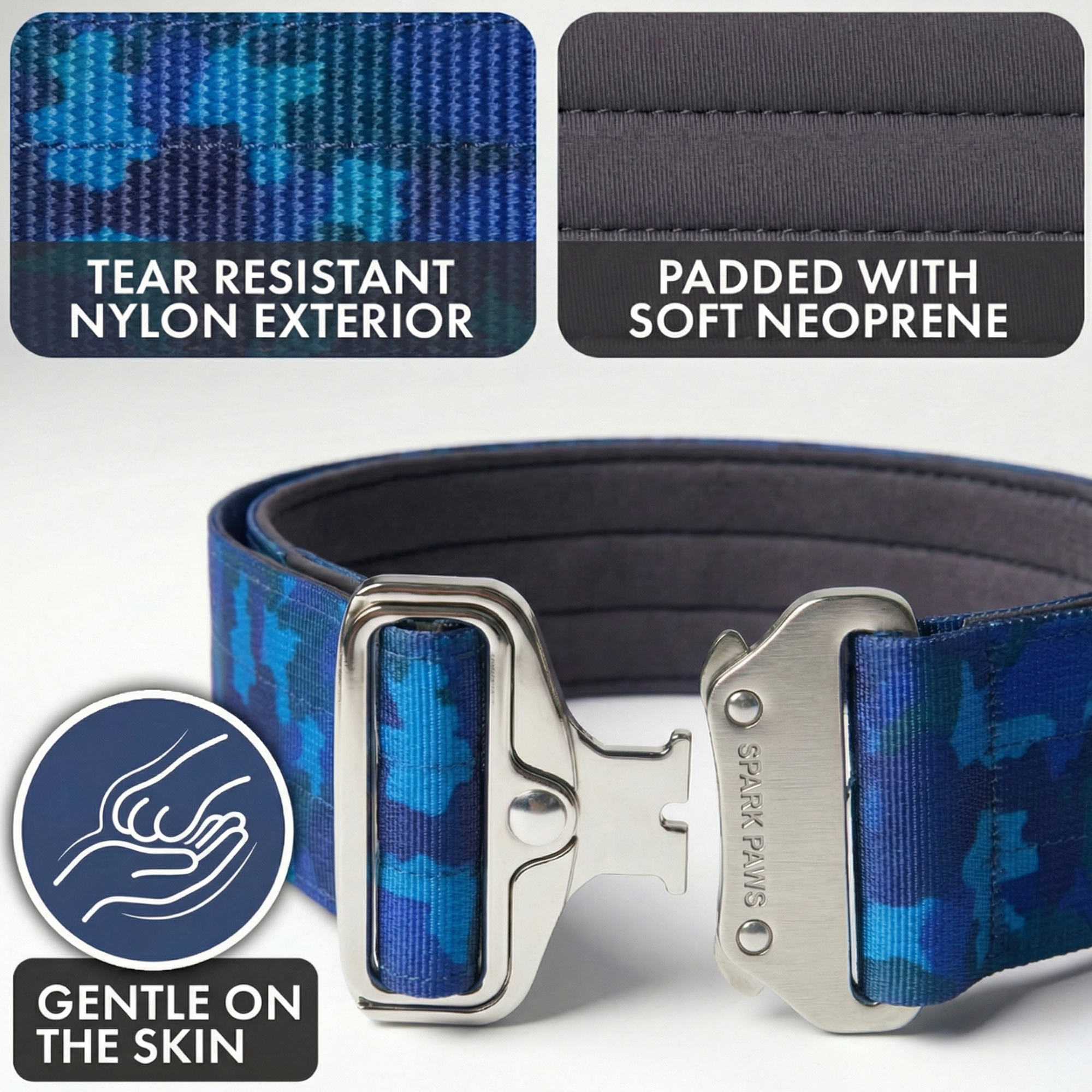 Comfort Control Collar Set - Blue Camo - Image 5