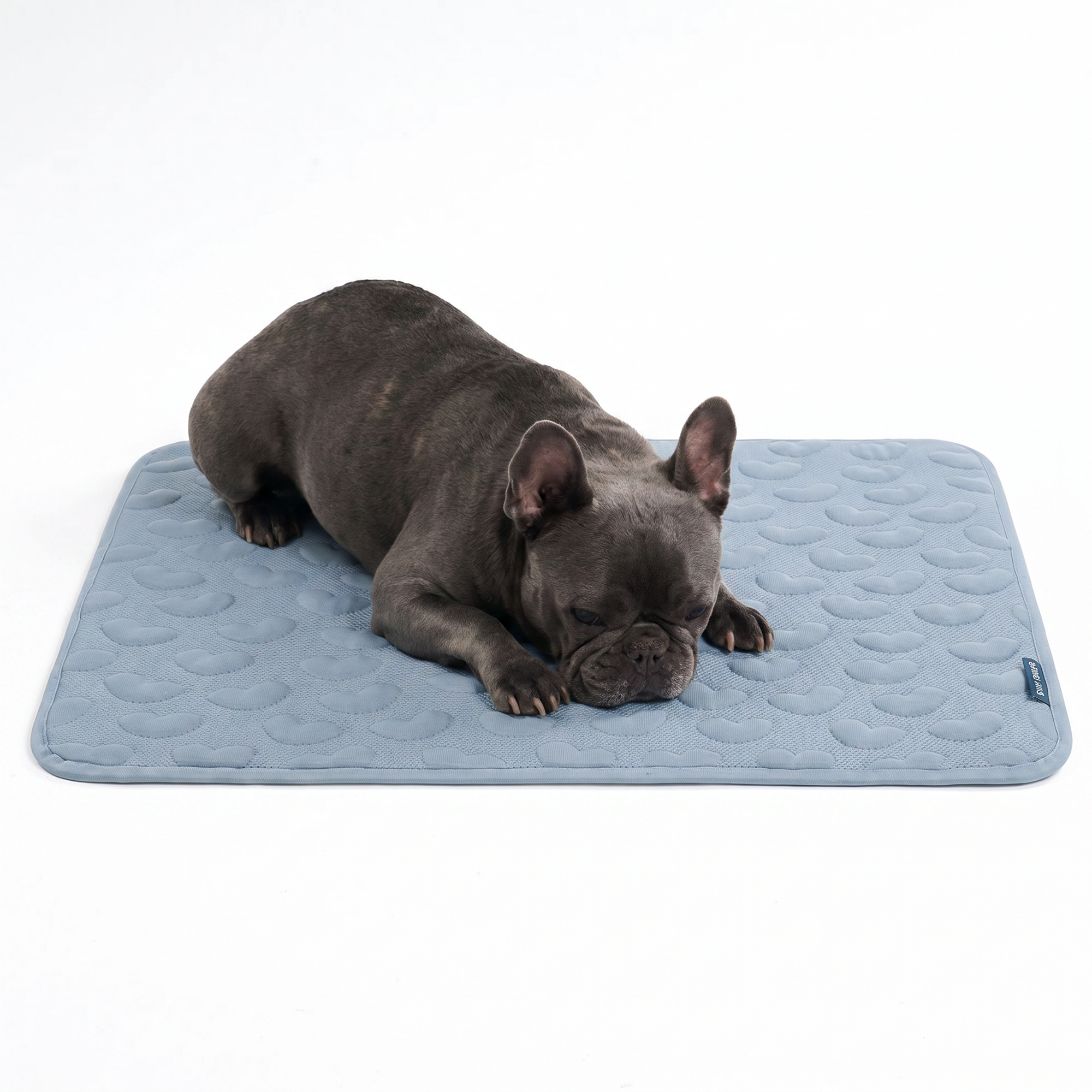 Frostcore™ Cooling Mat - Hearts Ash Blue - Image 3