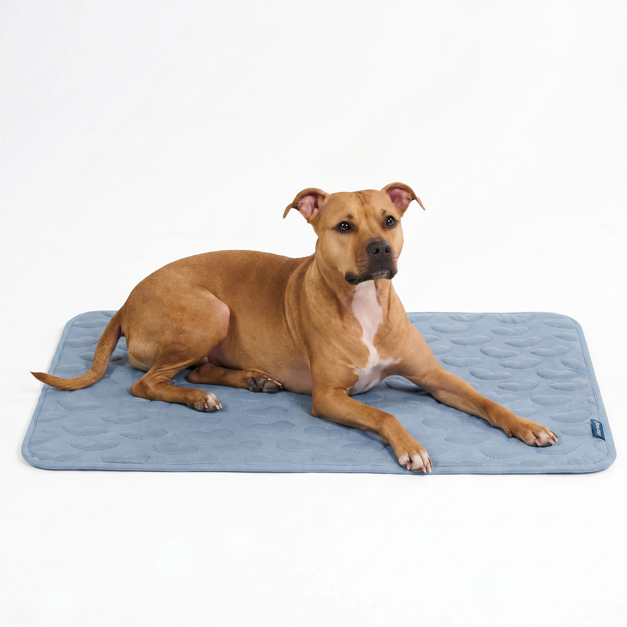 Frostcore™ Cooling Mat - Hearts Ash Blue