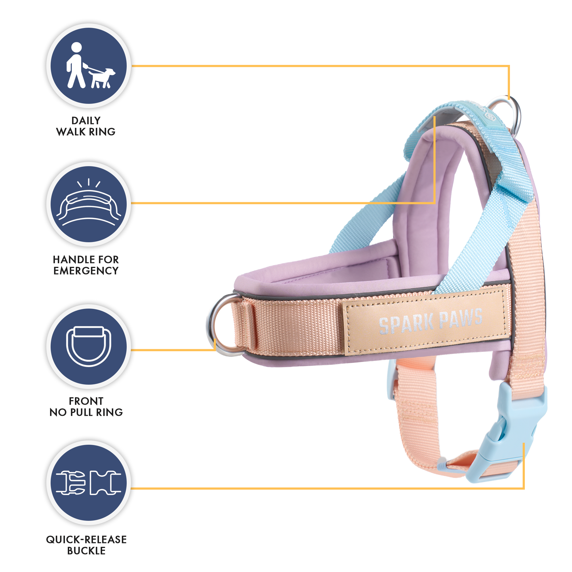 Grab & Go Harness - Cotton Candy - Image 9
