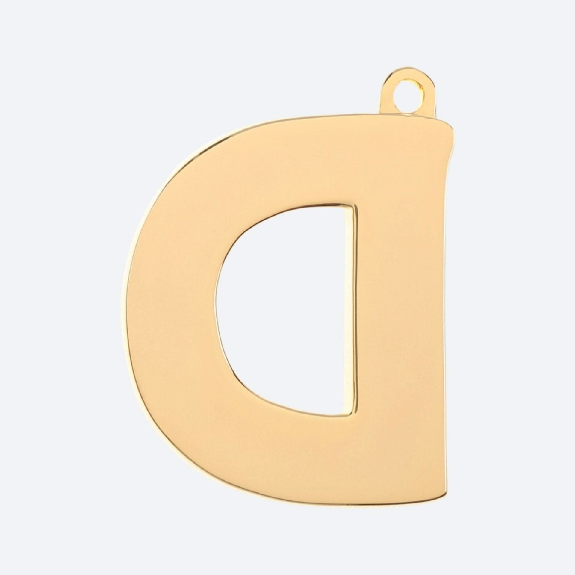 Initial Letter Jewelry Tag - D - Image 5