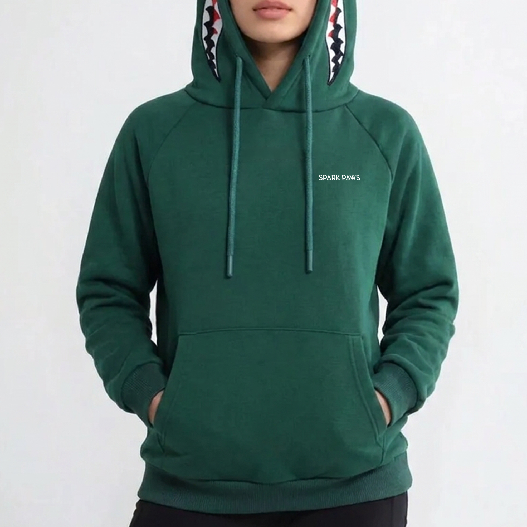 Halloween Human Hoodie - Dinosaur - Image 4