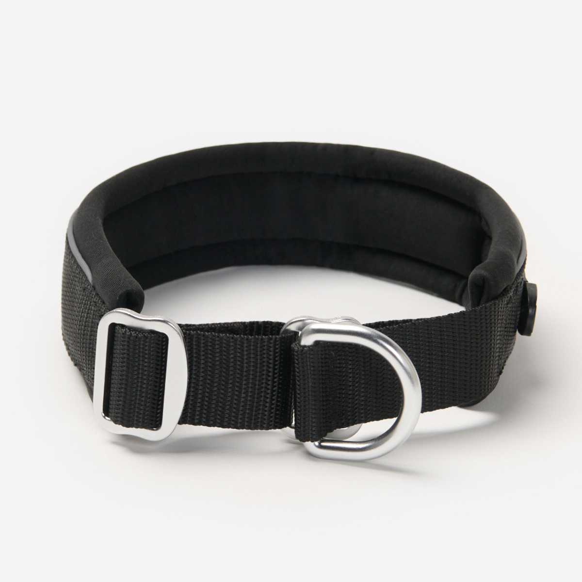Cushioned Martingale Collar - Black - Image 6