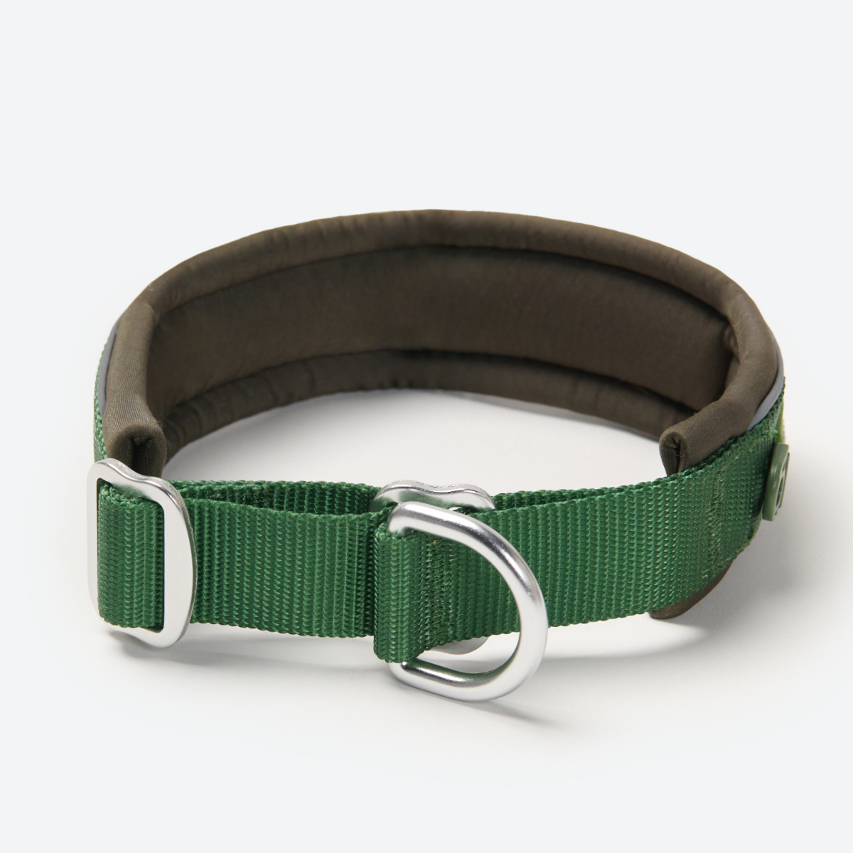 Cushioned Martingale Collar - Army Green - Image 7