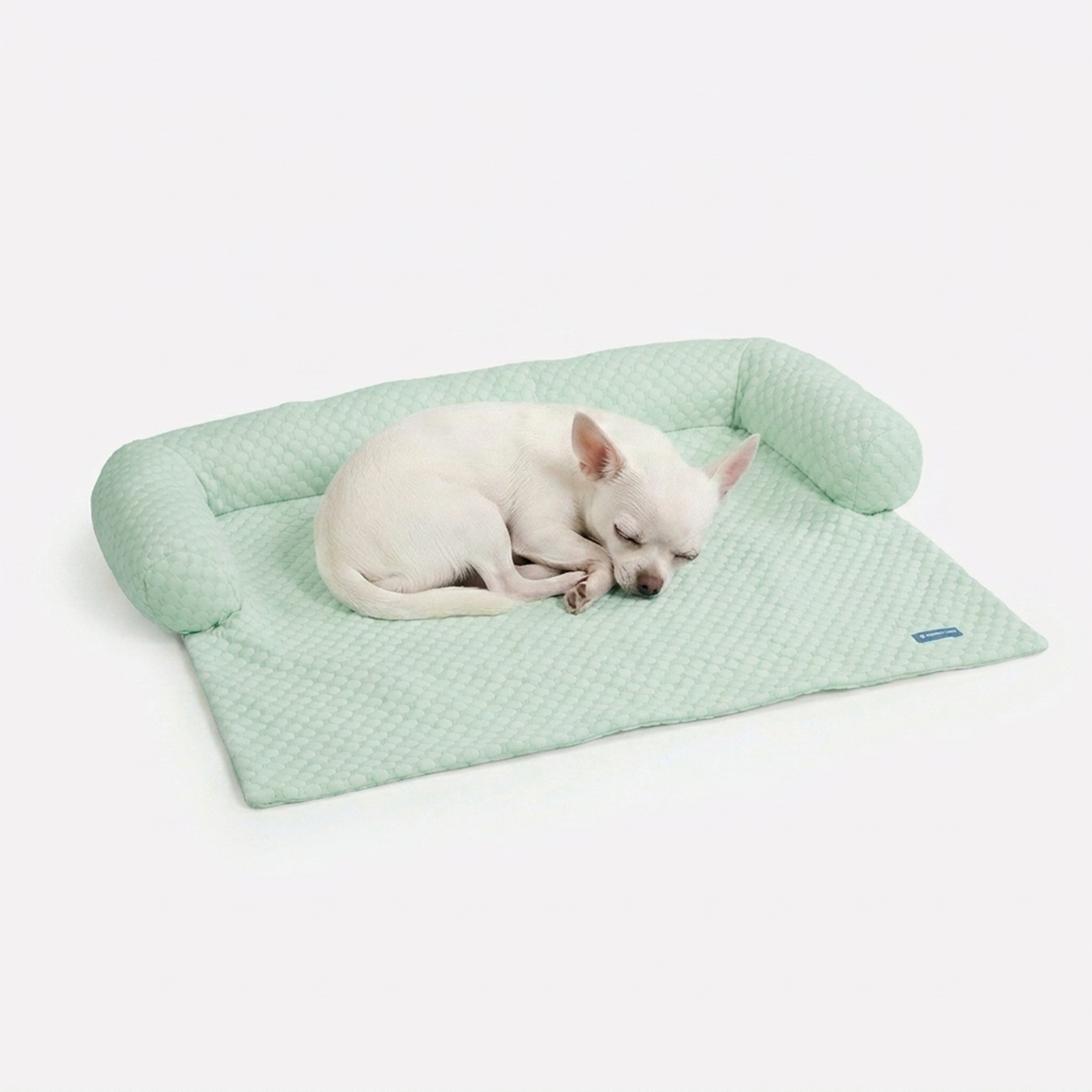 Frostcore™ Cooling Couch Cover Dog Bed - Orb Green - Image 2