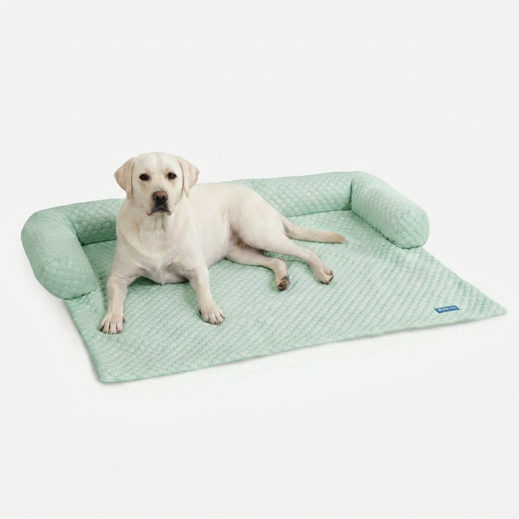 Frostcore™ Cooling Couch Cover Dog Bed - Orb Green - Image 6