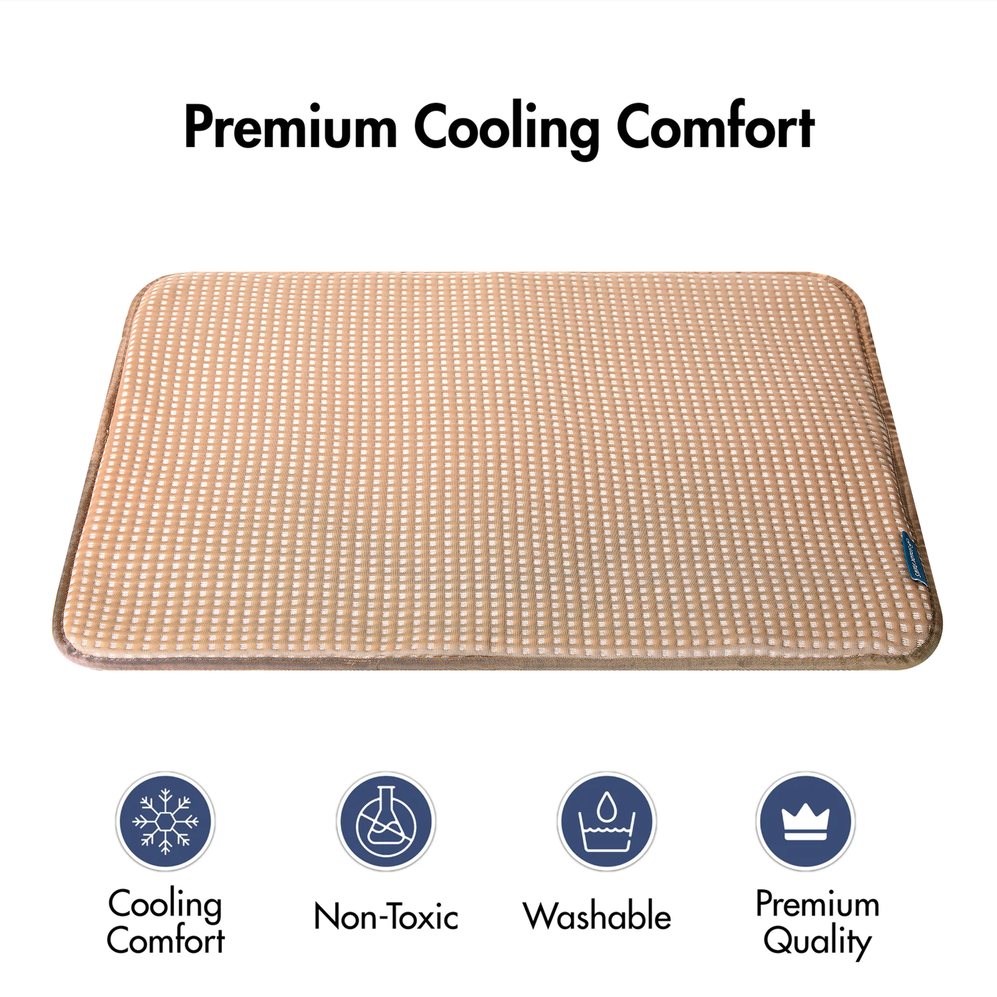 Frostcore™ Cooling Mat - Waffle Brown - Image 6