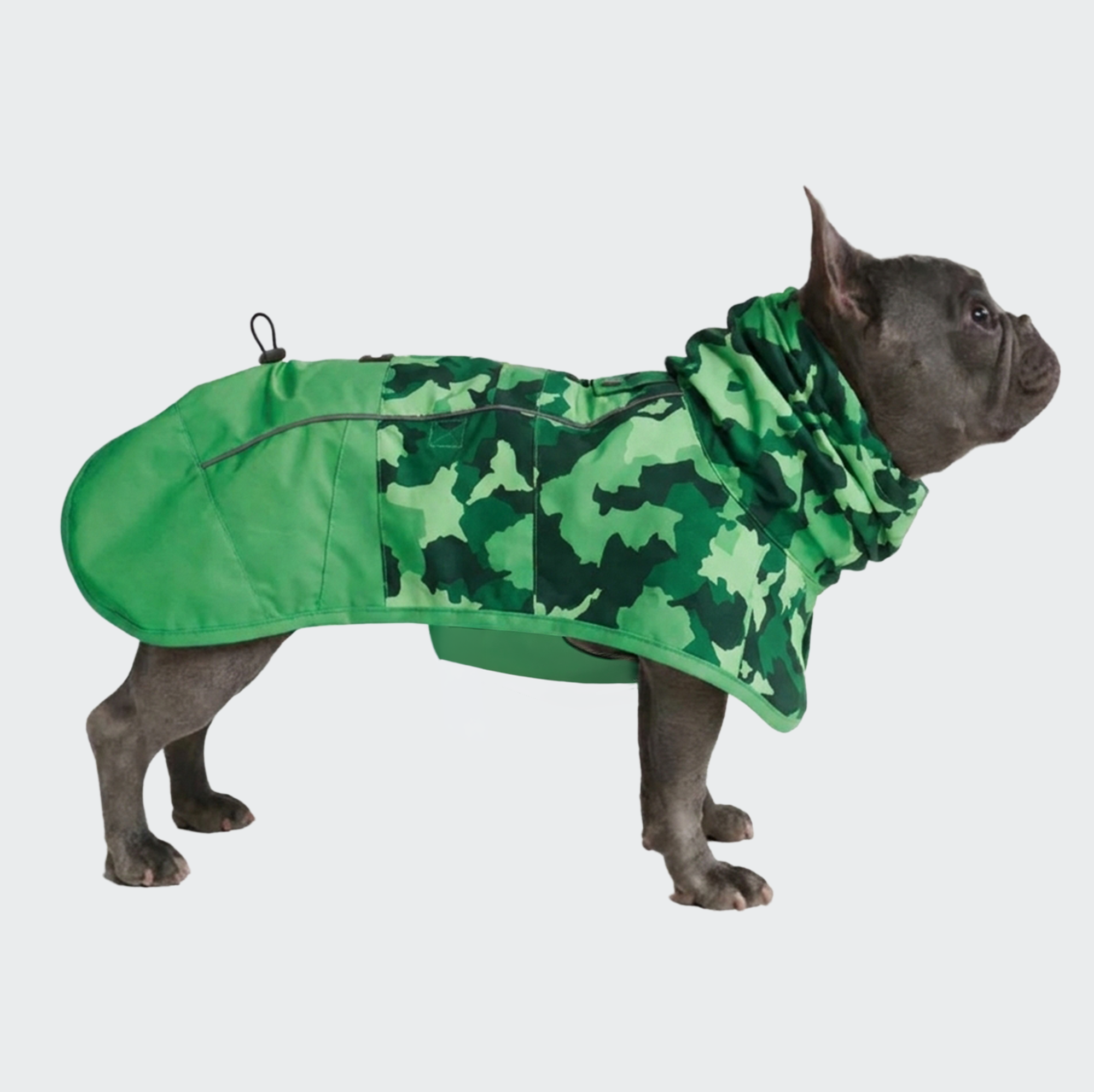 Breatheshield™ Dog Raincoat - Camo Green - Image 2