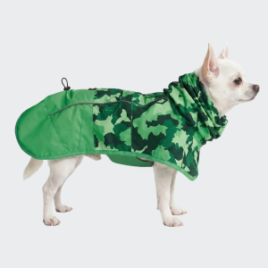 Breatheshield™ Dog Raincoat - Camo Green