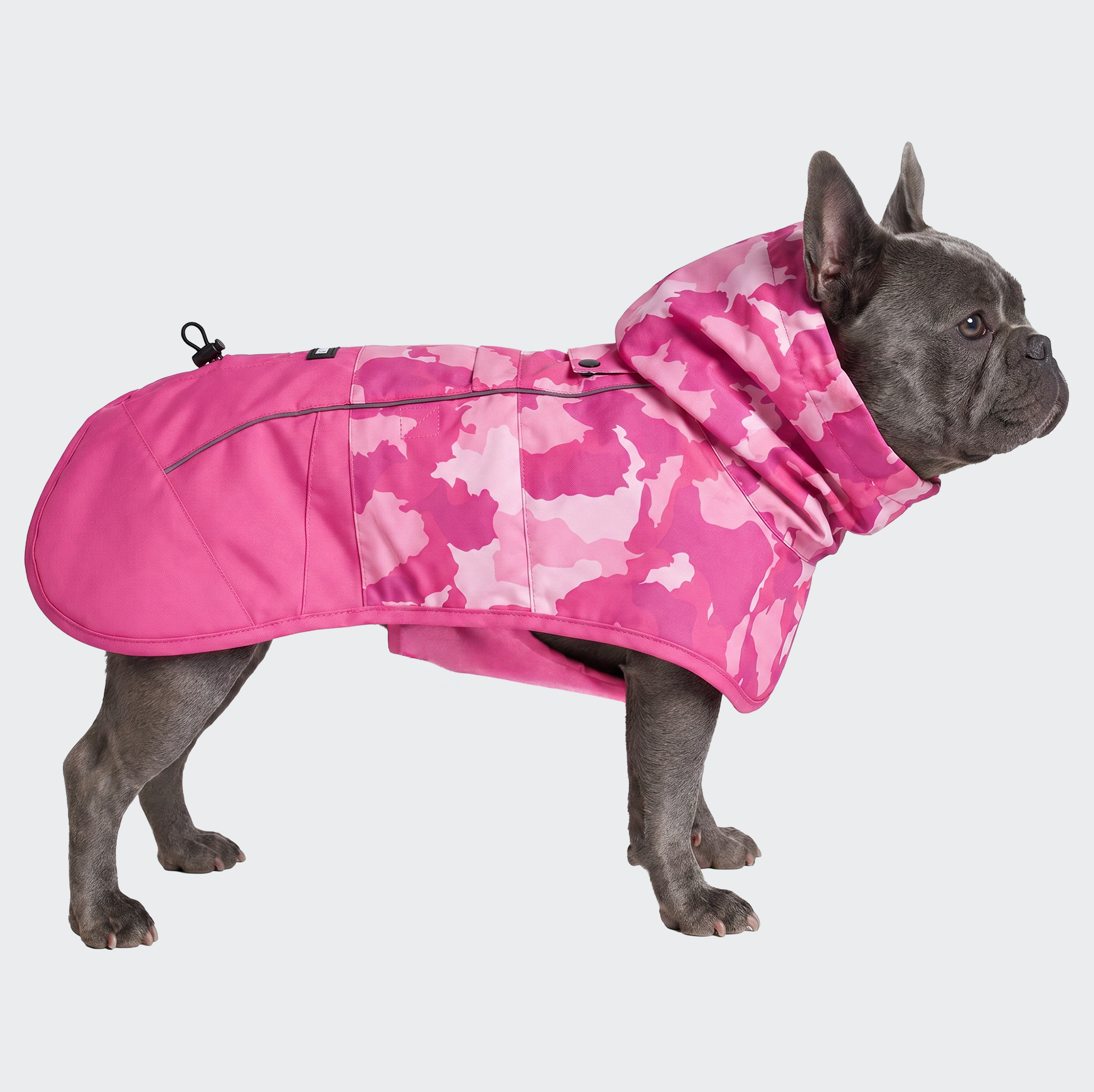 Breatheshield™ Dog Raincoat - Camo Pink - Image 3