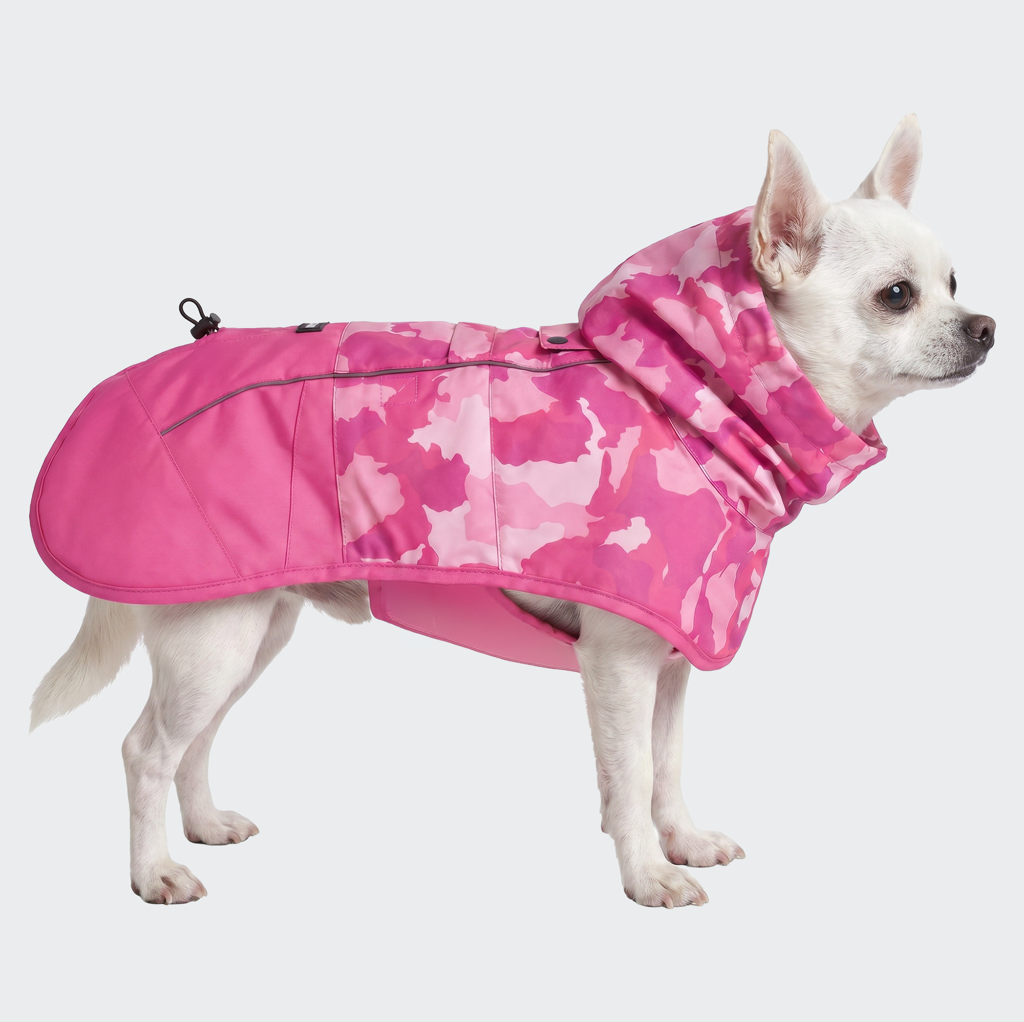 Breatheshield™ Dog Raincoat - Camo Pink - Image 2