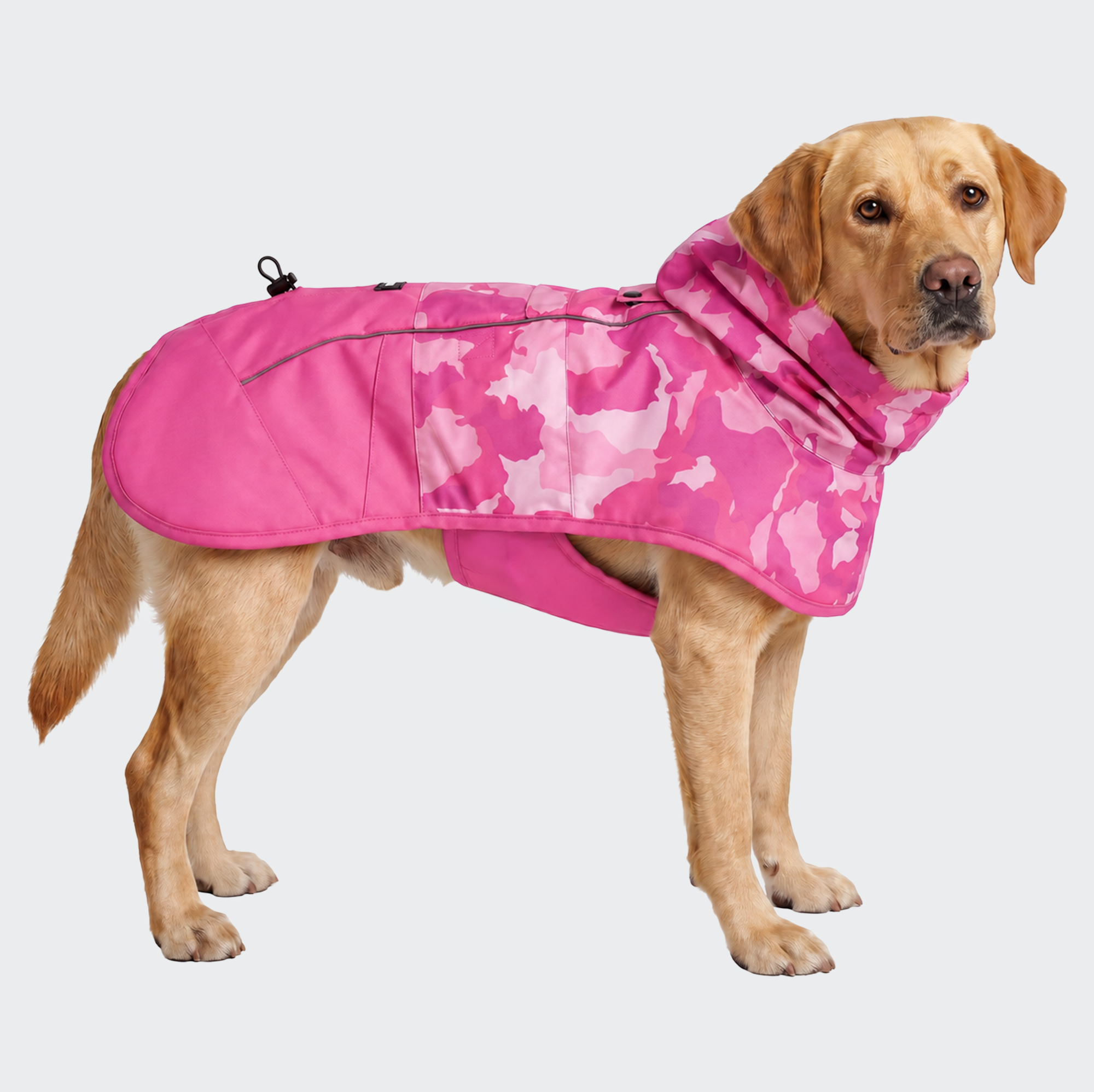 Breatheshield™ Dog Raincoat - Camo Pink