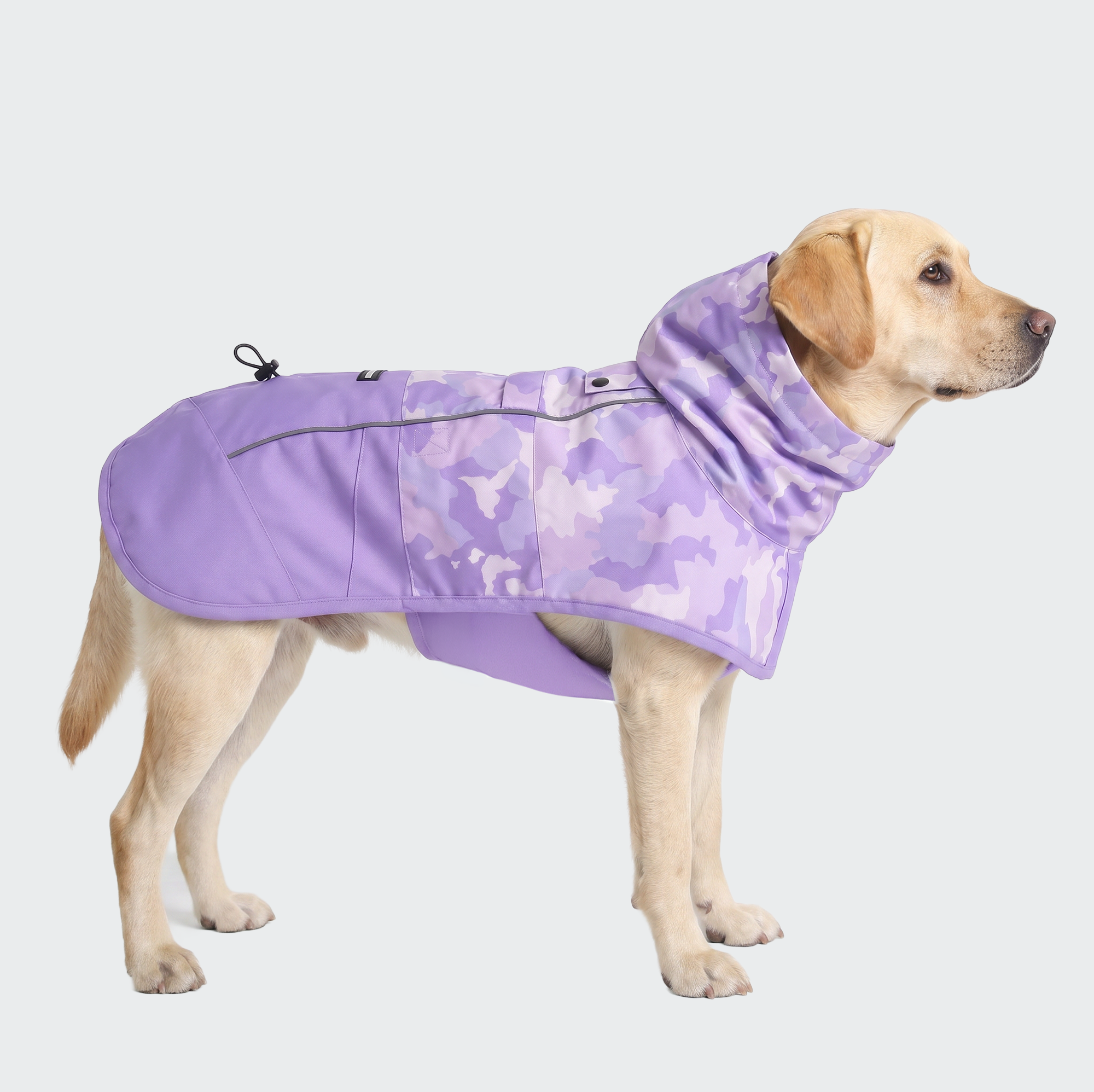 Breatheshield™ Dog Raincoat - Camo Purple - Image 4