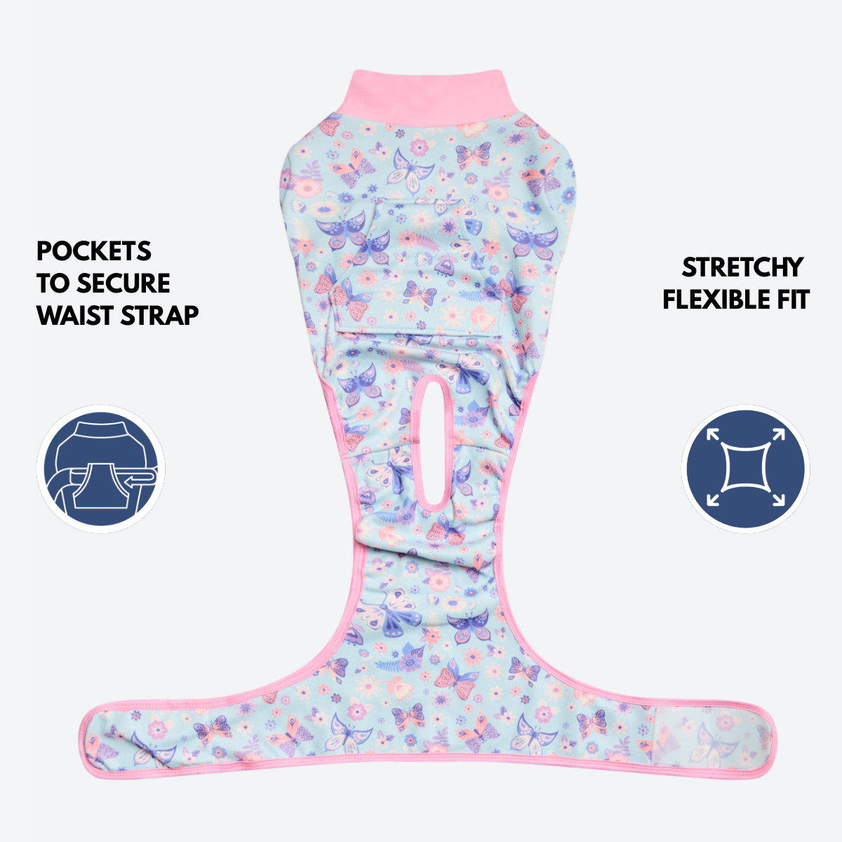 Dog Surgical Suit - Butterfly - Image 9