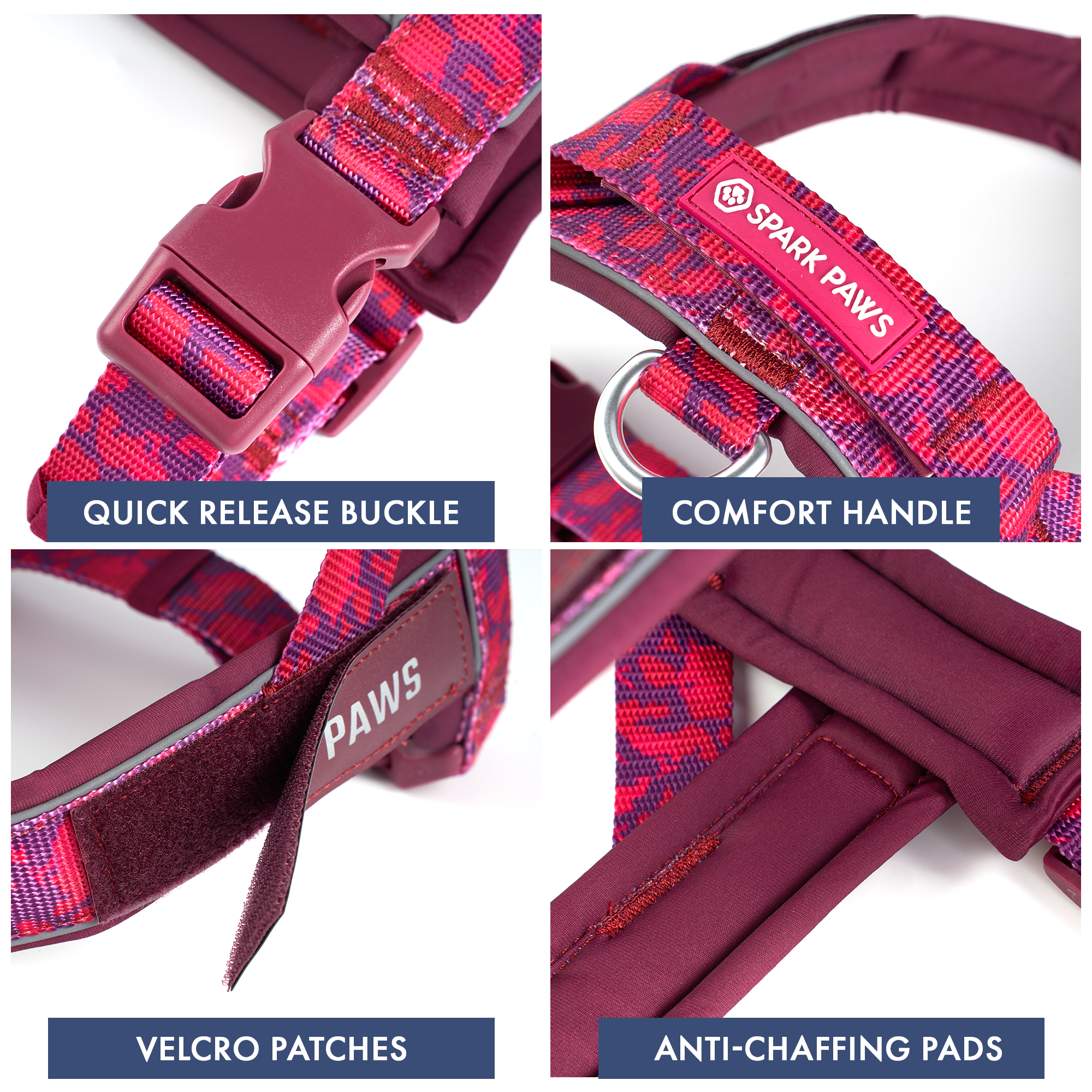 Grab & Go Harness - Fuchsia Camo - Image 12