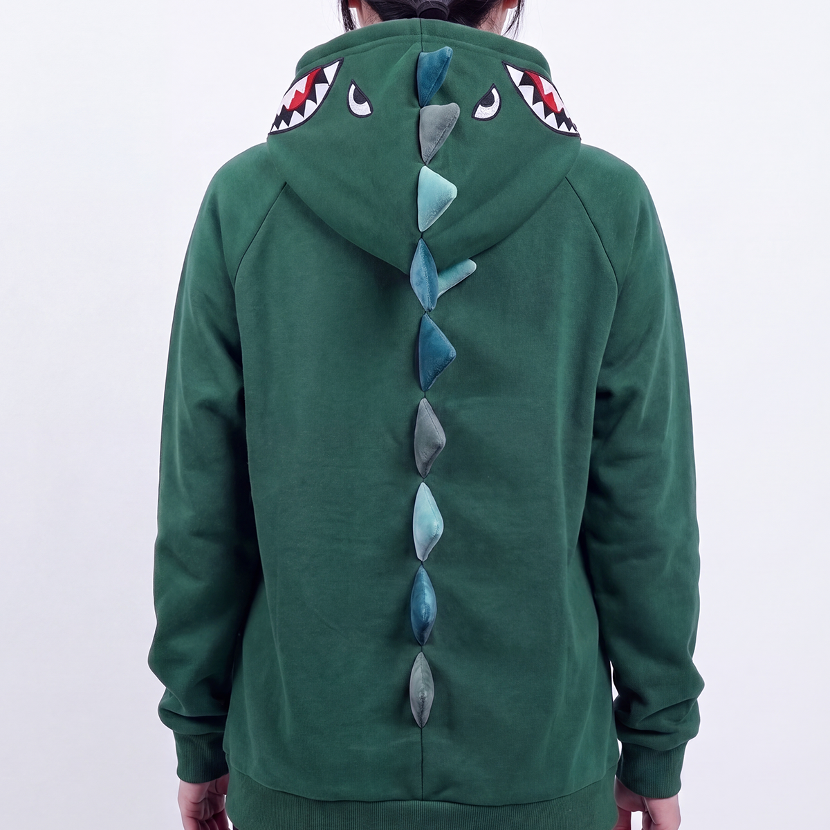 Halloween Human Hoodie - Dinosaur - Image 5