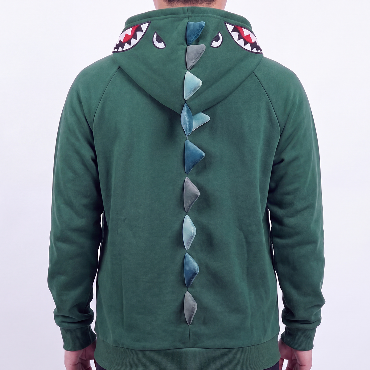 Halloween Human Hoodie - Dinosaur - Image 2