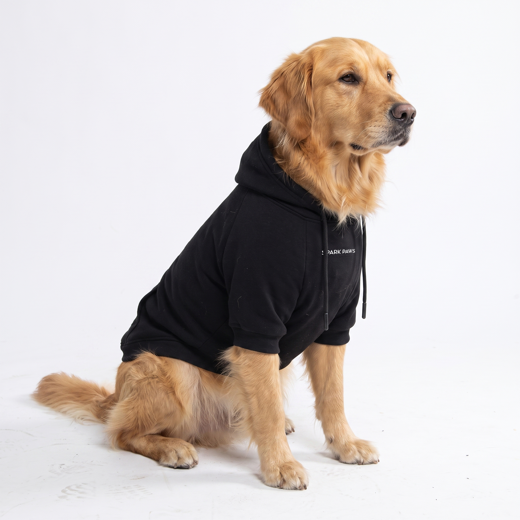 Essential Dog Hoodie - Black - Image 8