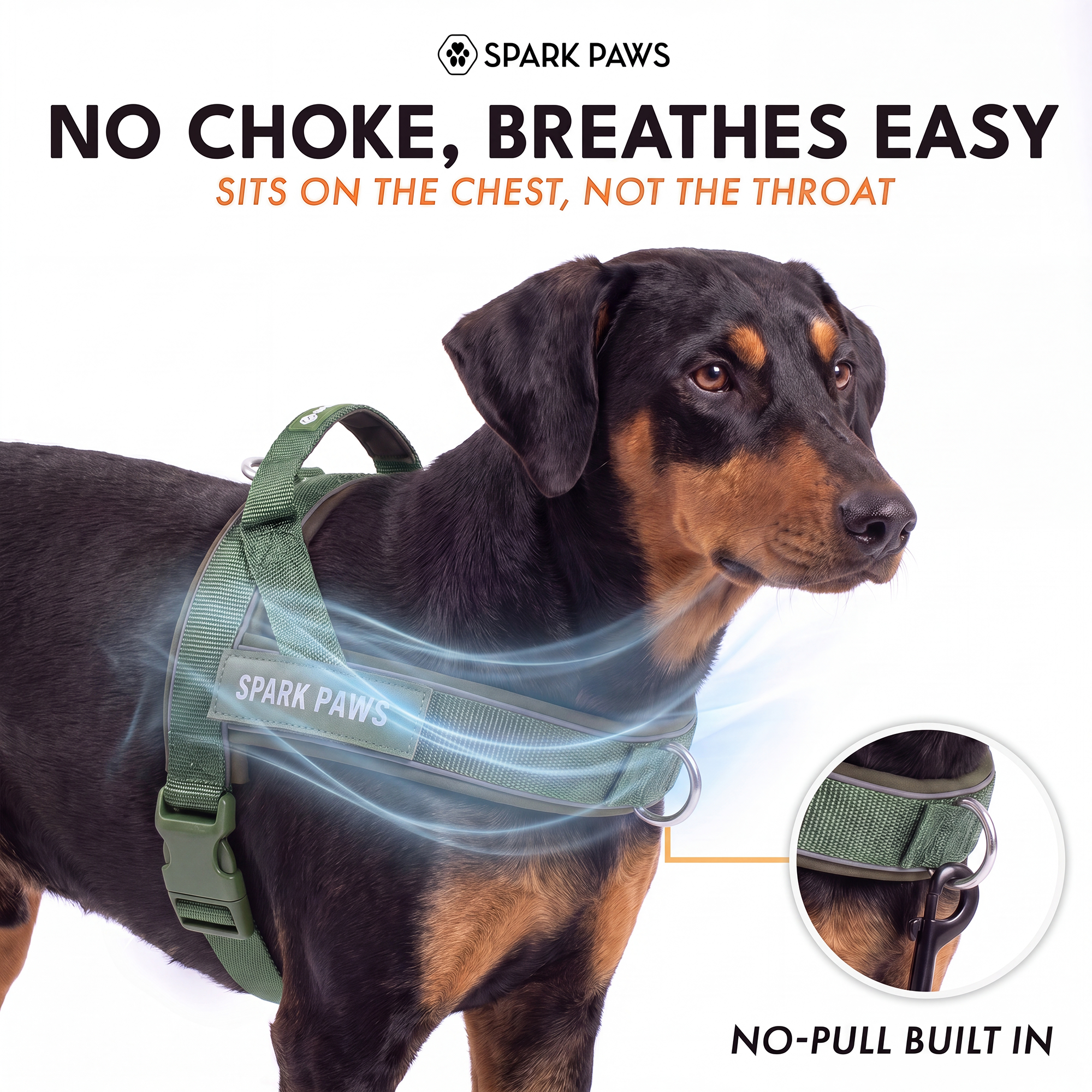 Grab & Go Harness - Army Green - Image 10