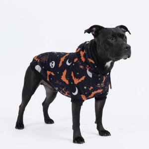 Halloween Dog Hoodie - Black