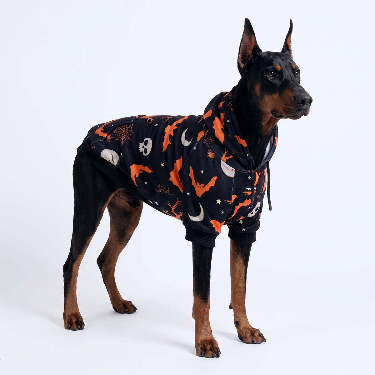 Halloween Dog Hoodie - Black - Image 8
