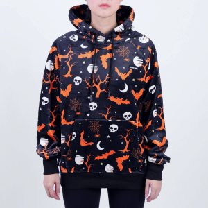 Halloween Human Hoodie - Black