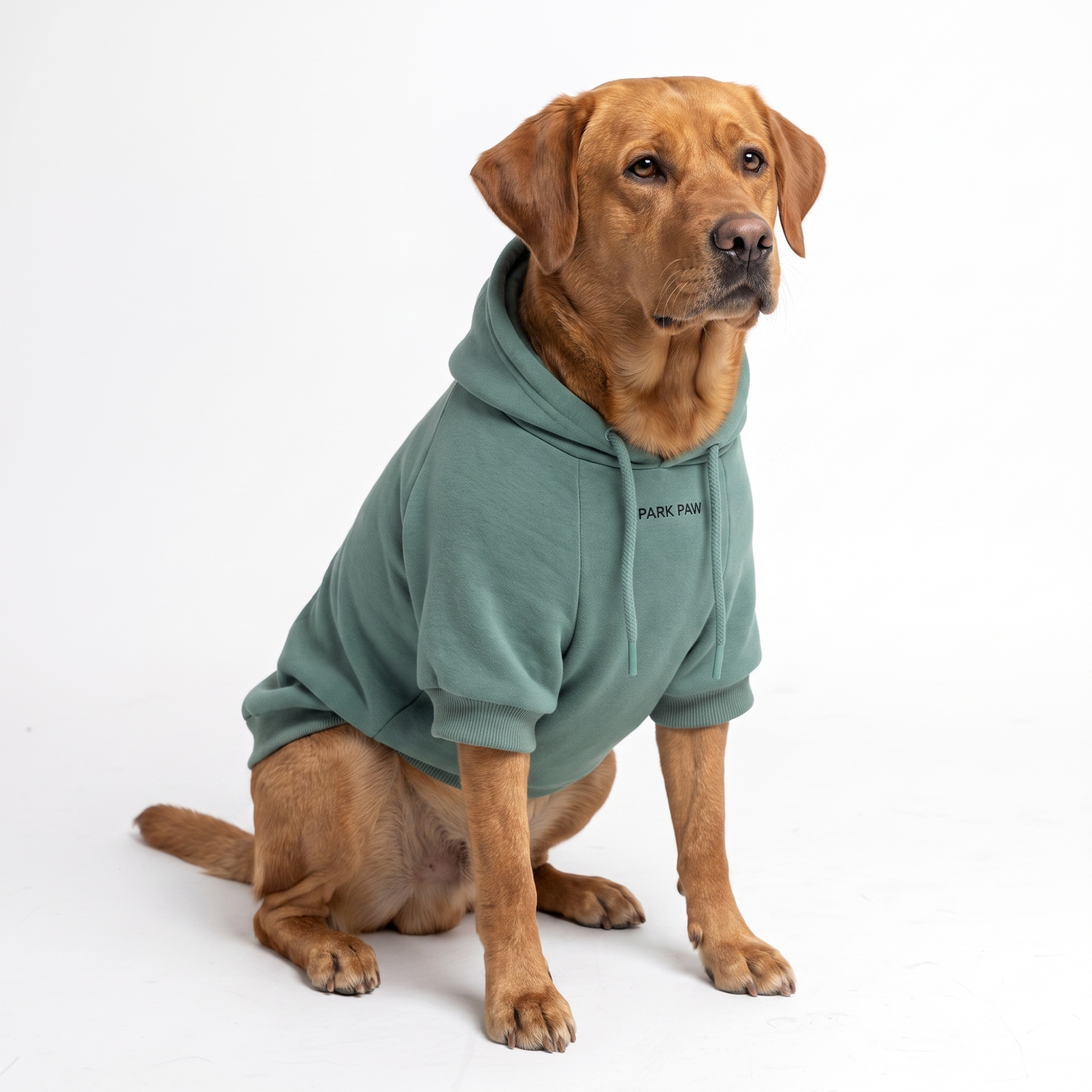 Essential Dog Hoodie - Teal - Image 7