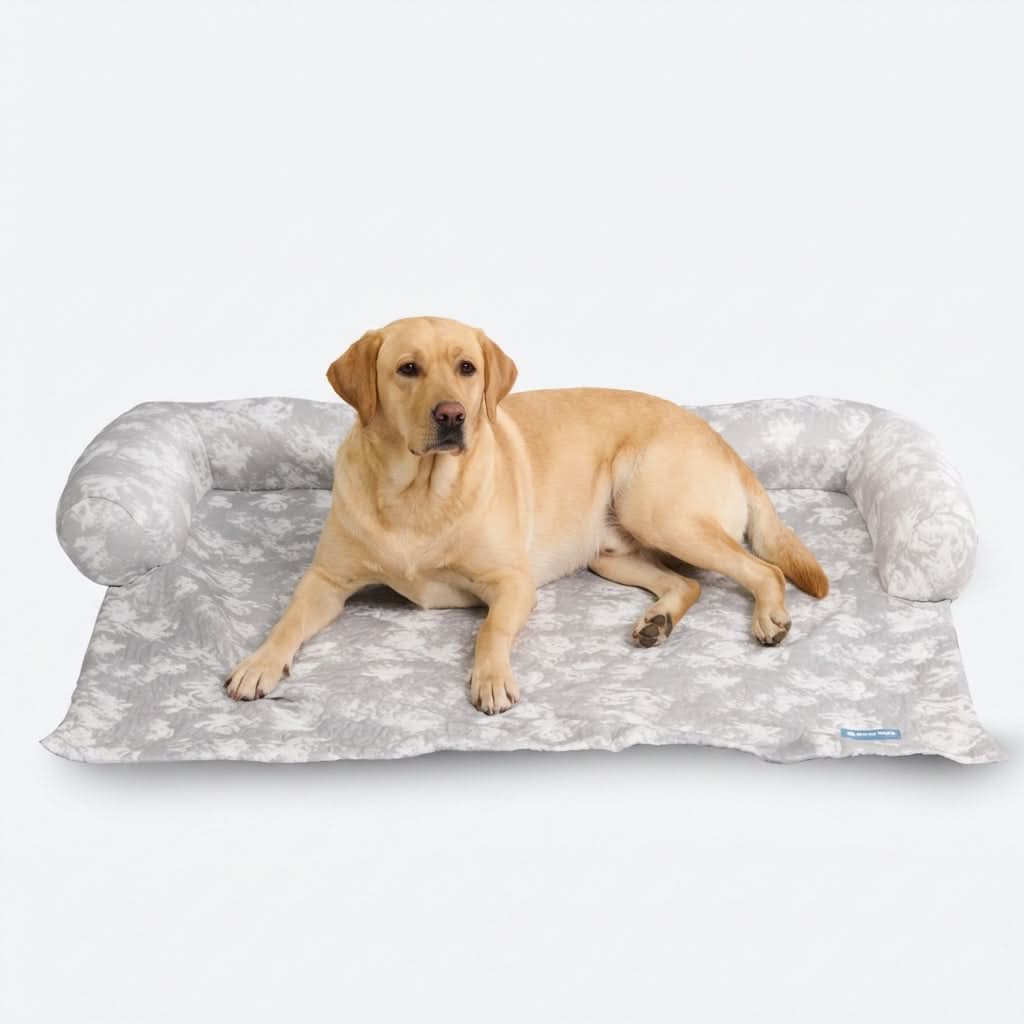 Frostcore™ Cooling Couch Cover Dog Bed - Clouds Grey - Image 5