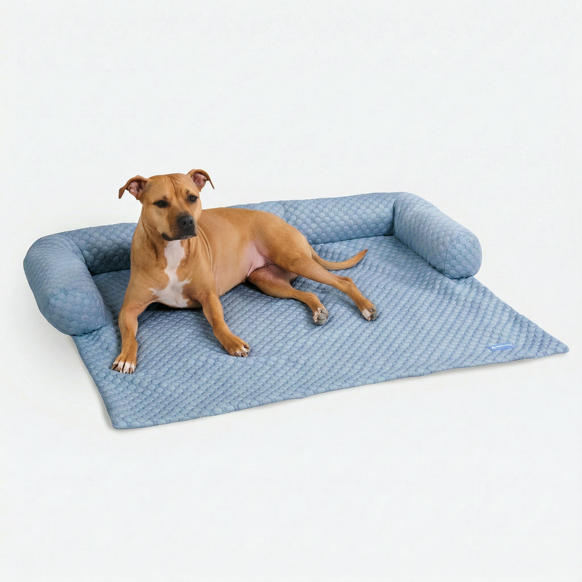 Frostcore™ Cooling Couch Cover Dog Bed - Ash Blue - Image 4