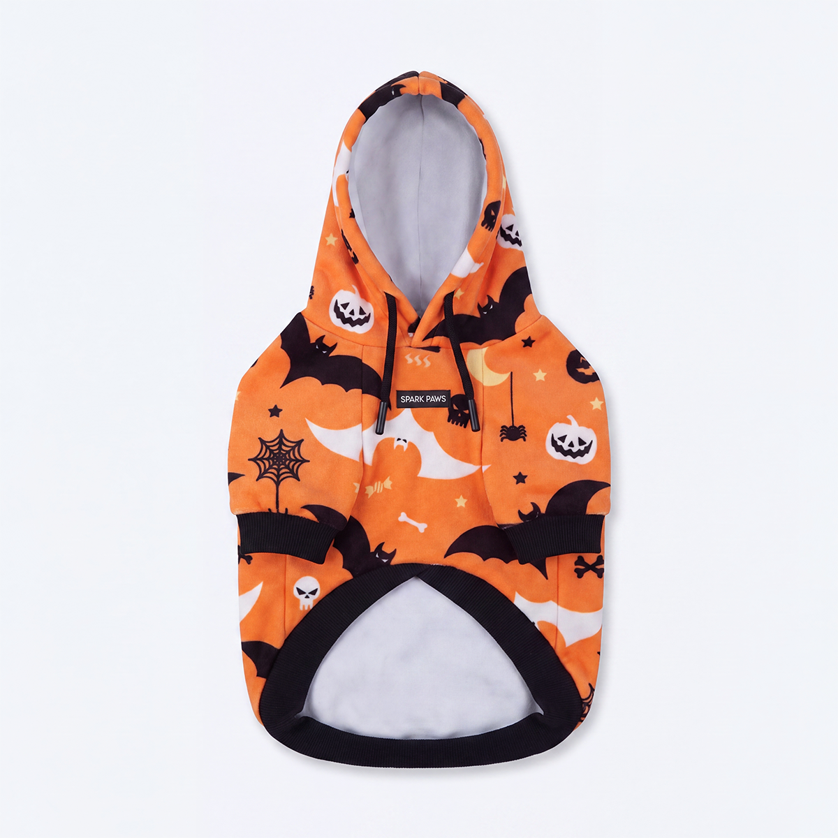 Halloween Dog Hoodie - Orange - Image 9
