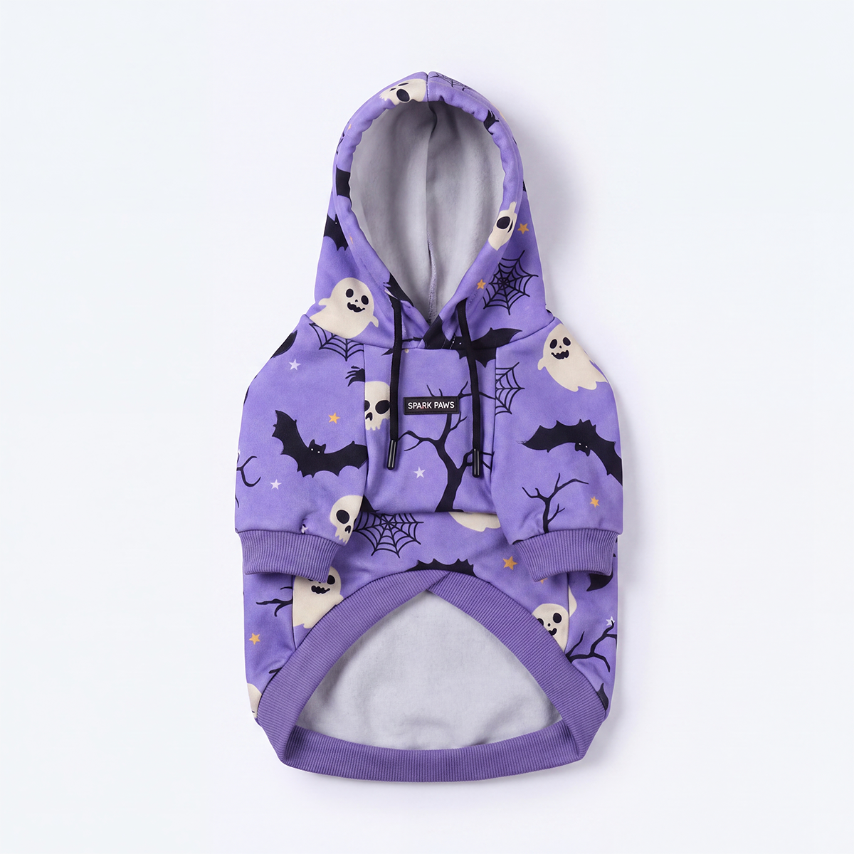 Halloween Dog Hoodie - Purple - Image 9