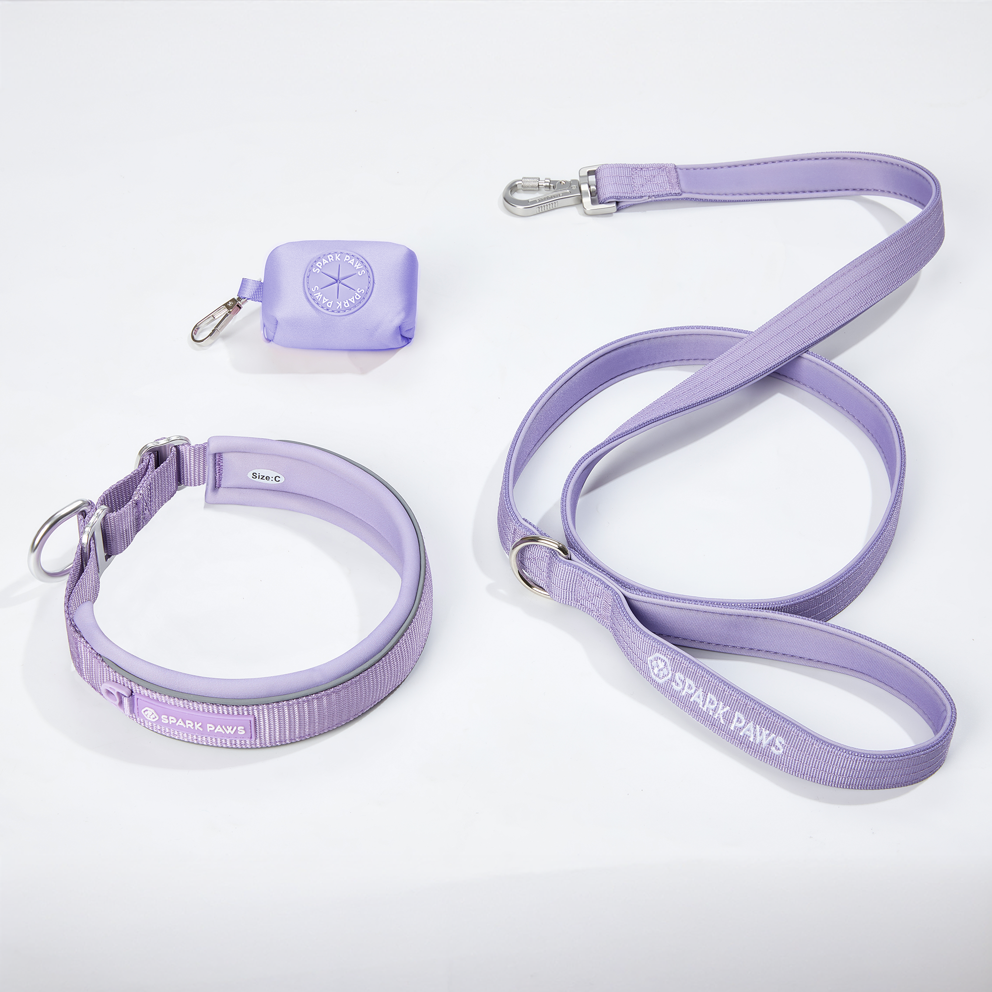 Martingale Collar Set - Lilac